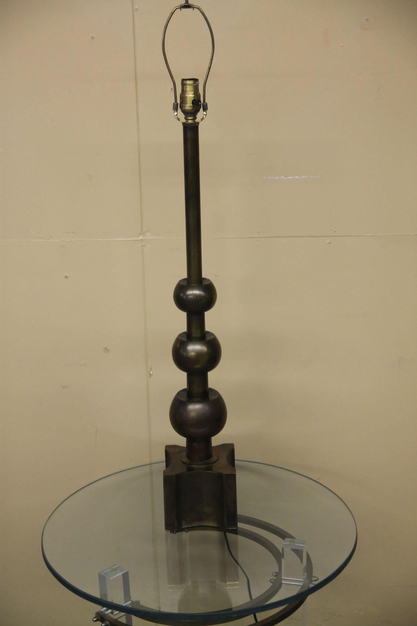 Mid-Century Modern Lampe de bureau Tommi Parzinger pour Stiffel en vente