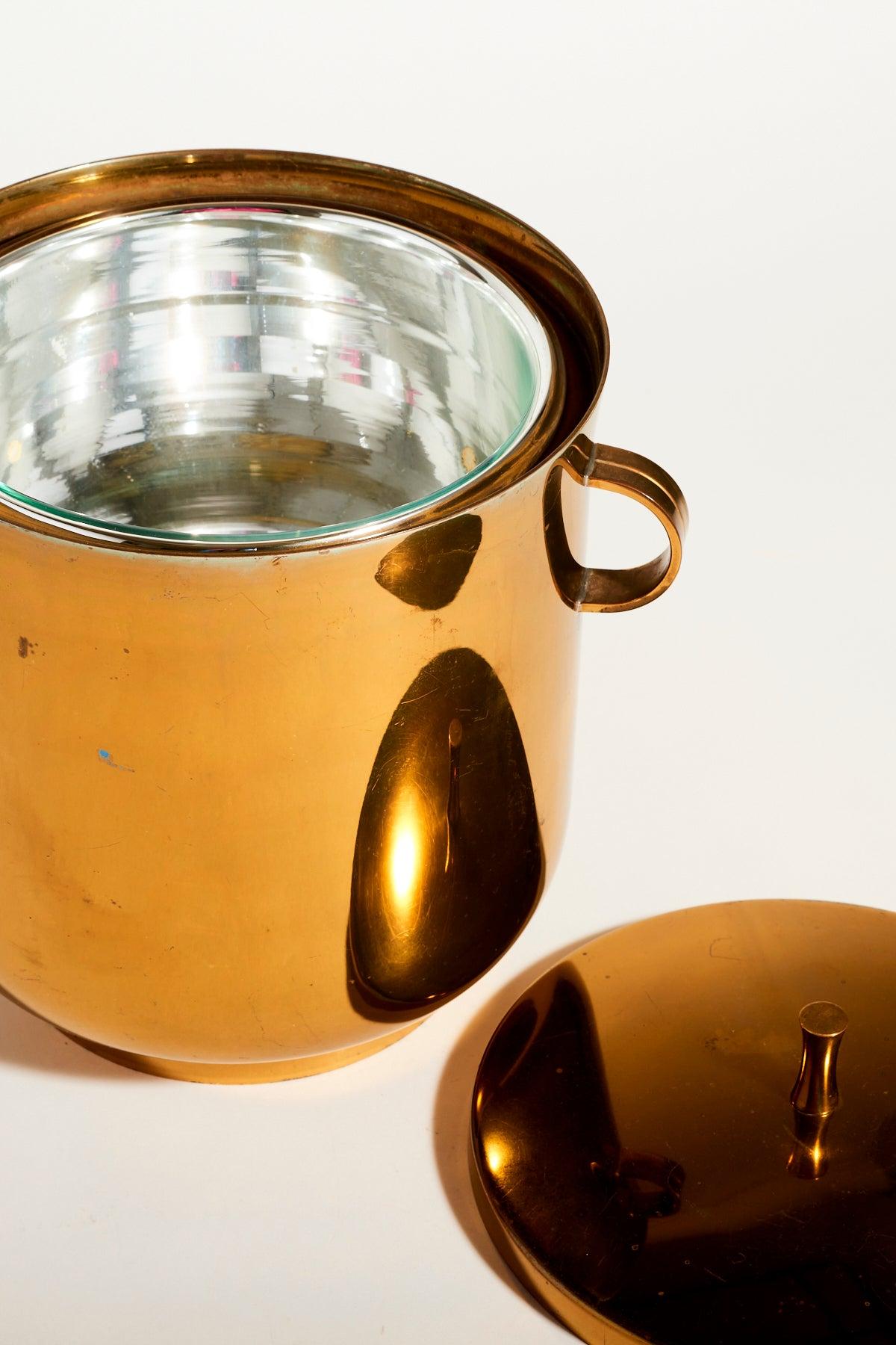 American Tommi Parzinger Gold Ice Bucket