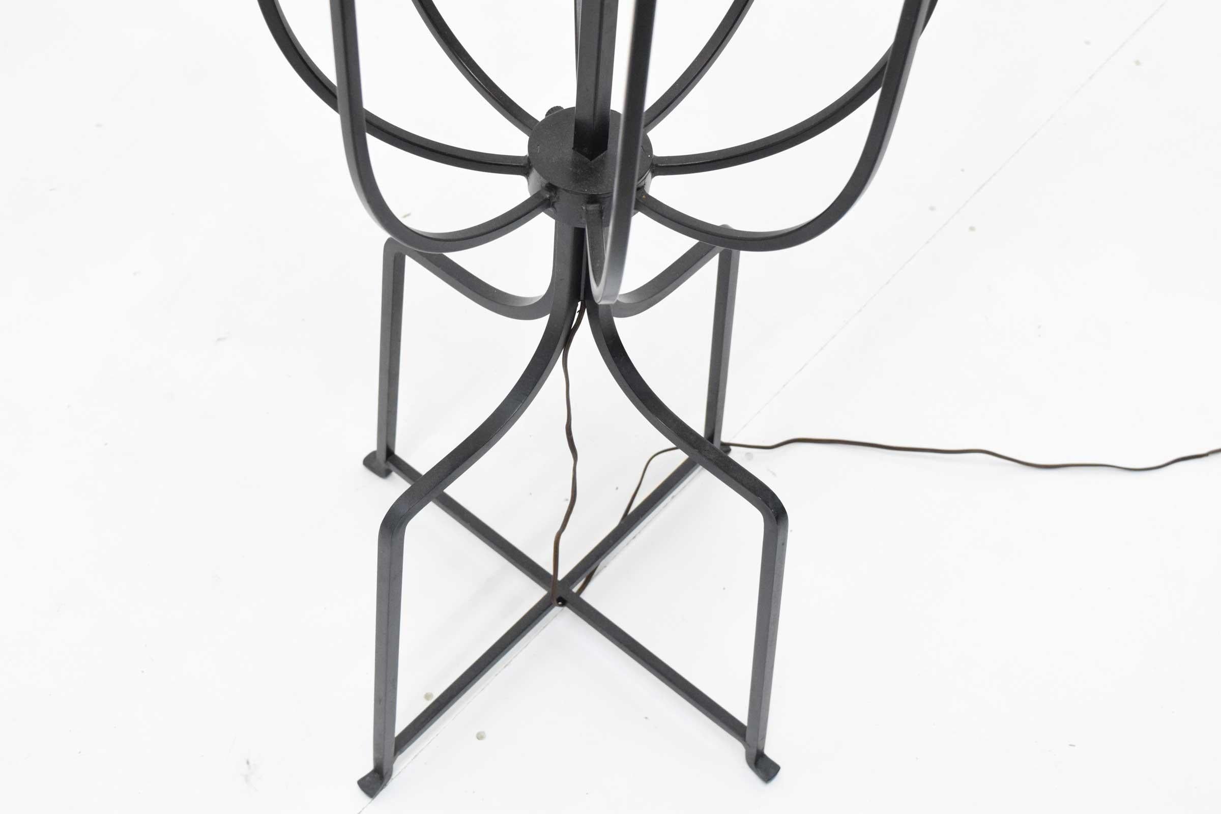 American Tommi Parzinger Iron Floor Lamp