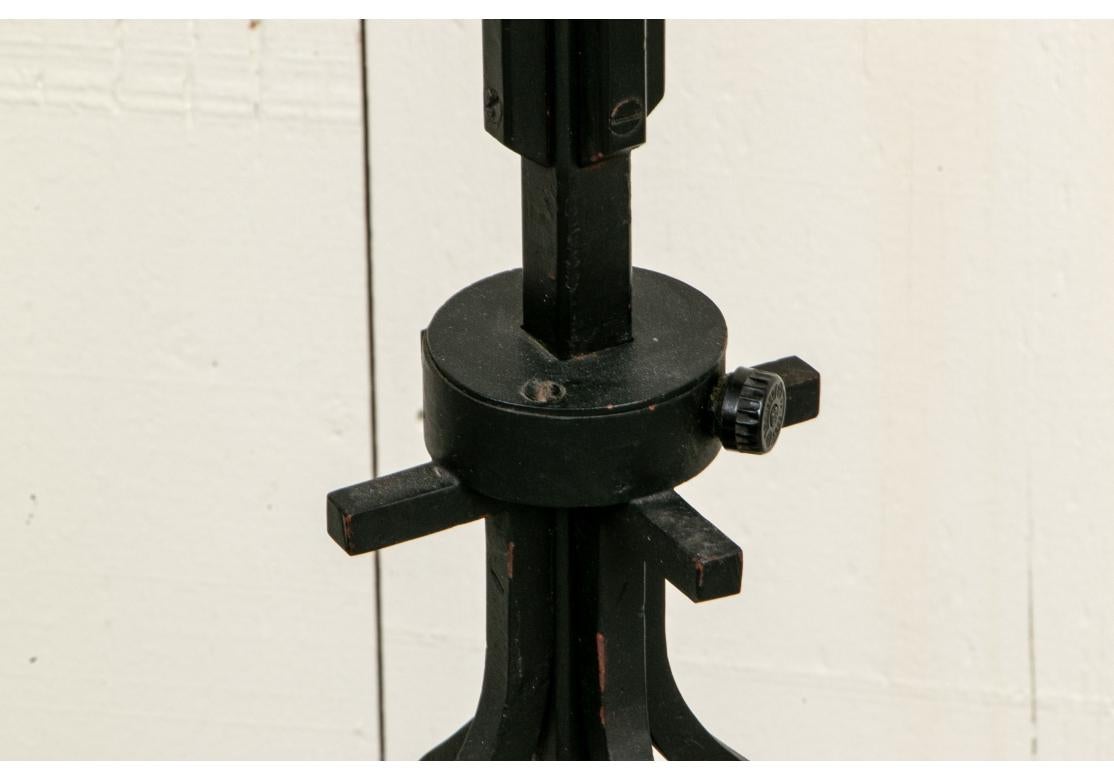 Unknown Tommi Parzinger Lamp #27 Iron Floor Torchiere For Sale