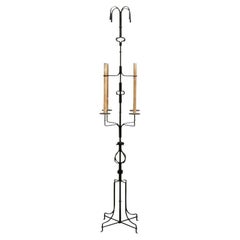 Tommi Parzinger Lamp #27 Iron Floor Torchiere