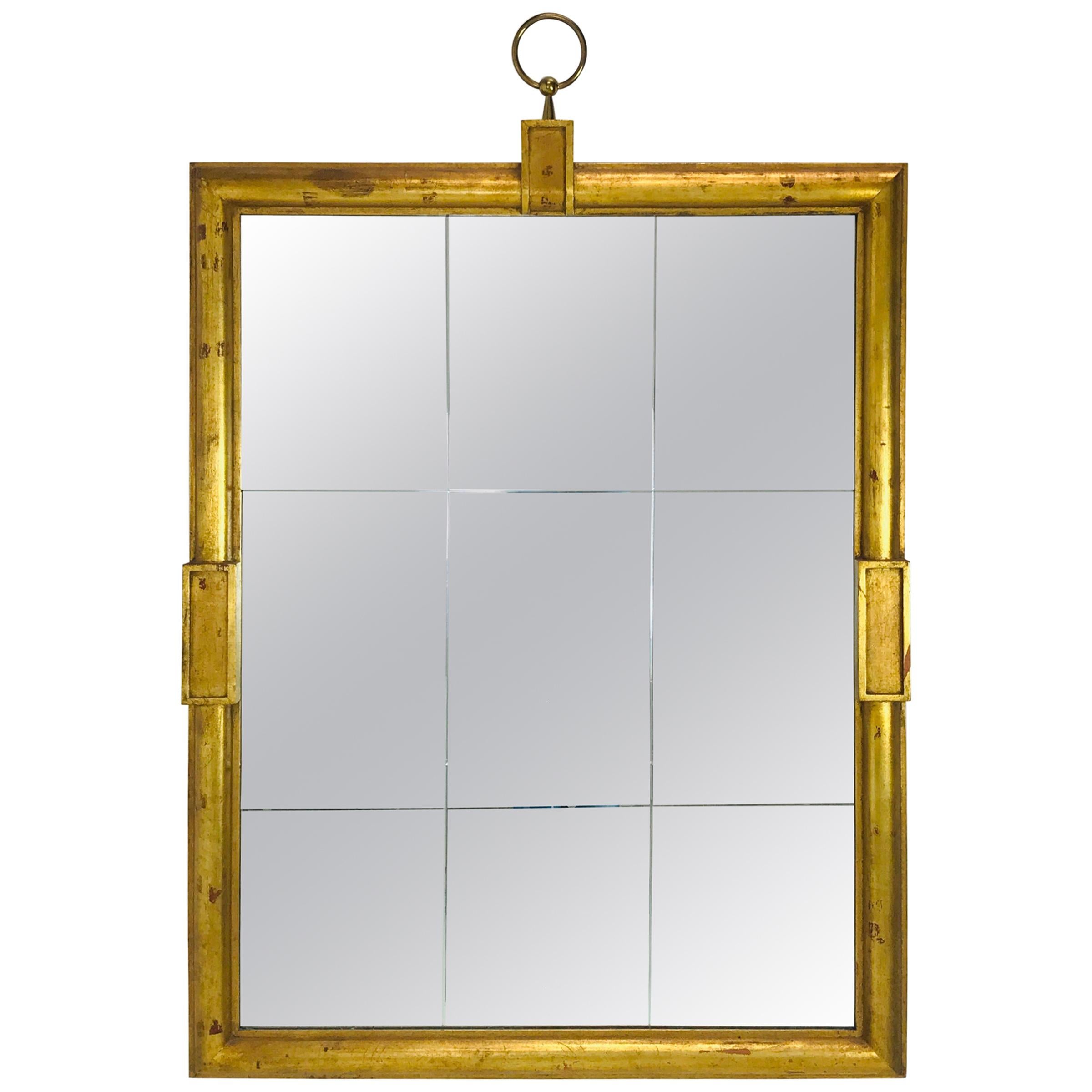 Tommi Parzinger Large Gold Mirror