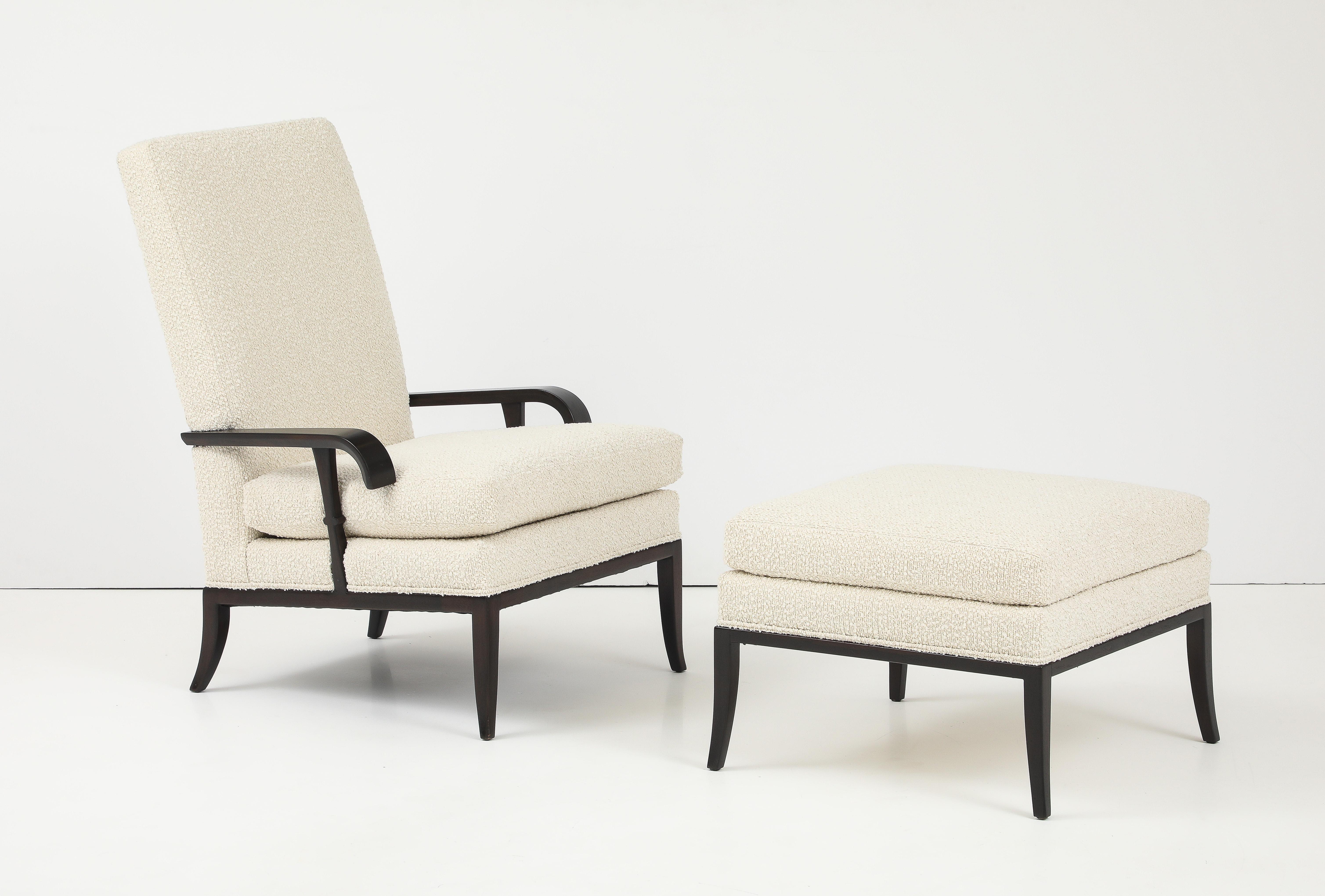 Tommi Parzinger Loungesessel mit Ottomane von Parzinger Originals im Angebot 3