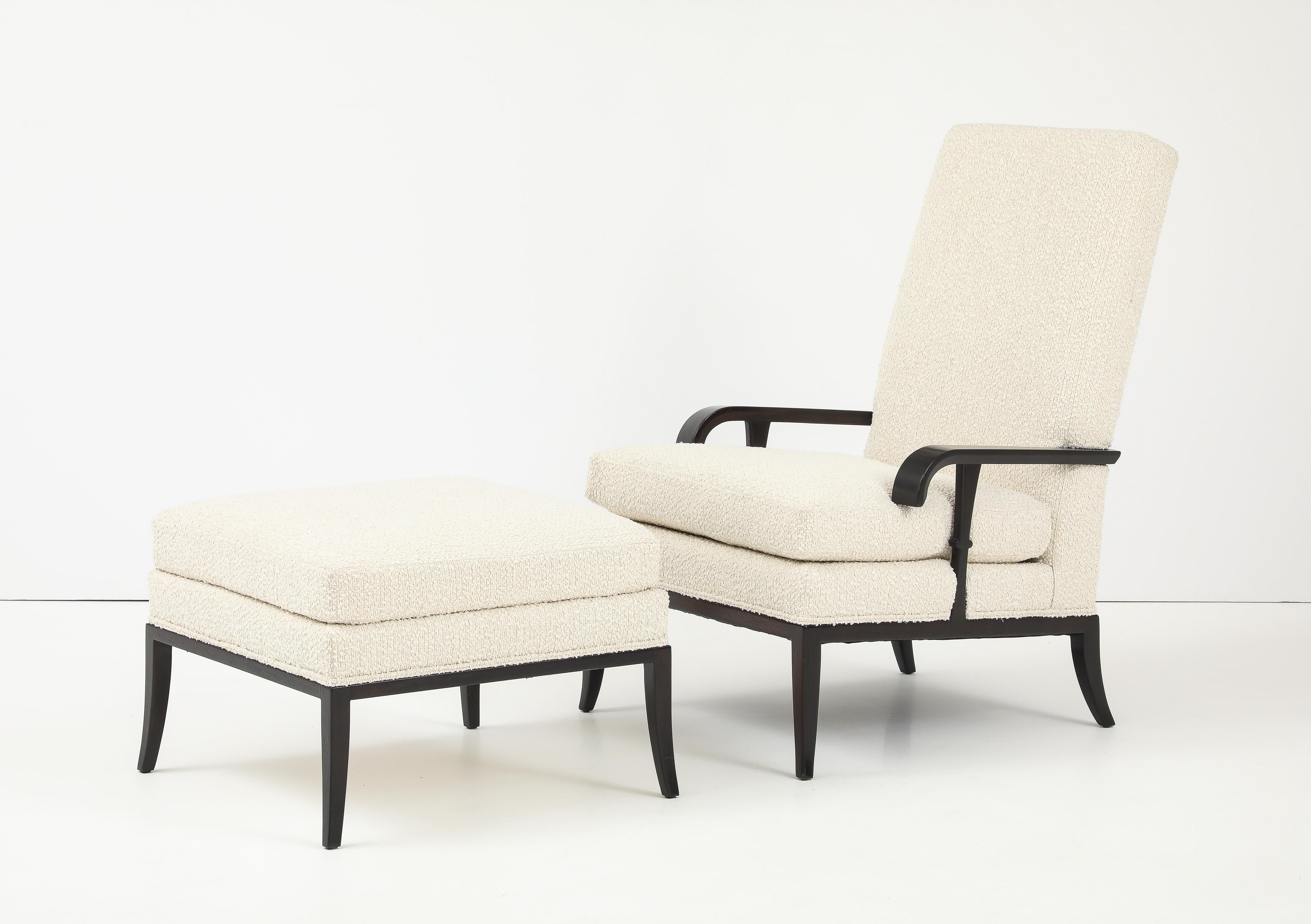 Tommi Parzinger Loungesessel mit Ottomane von Parzinger Originals im Angebot 5
