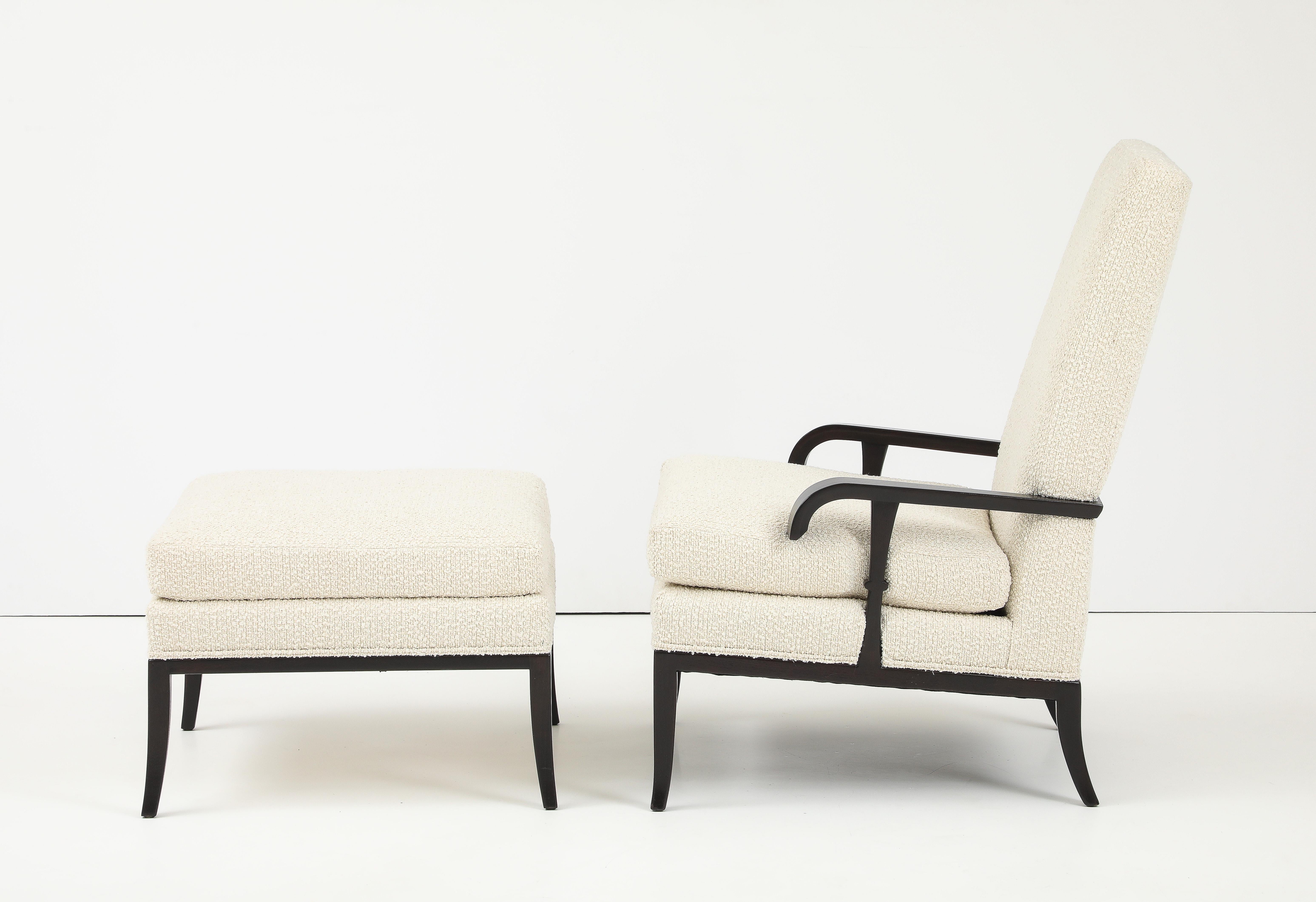Tommi Parzinger Loungesessel mit Ottomane von Parzinger Originals im Angebot 7