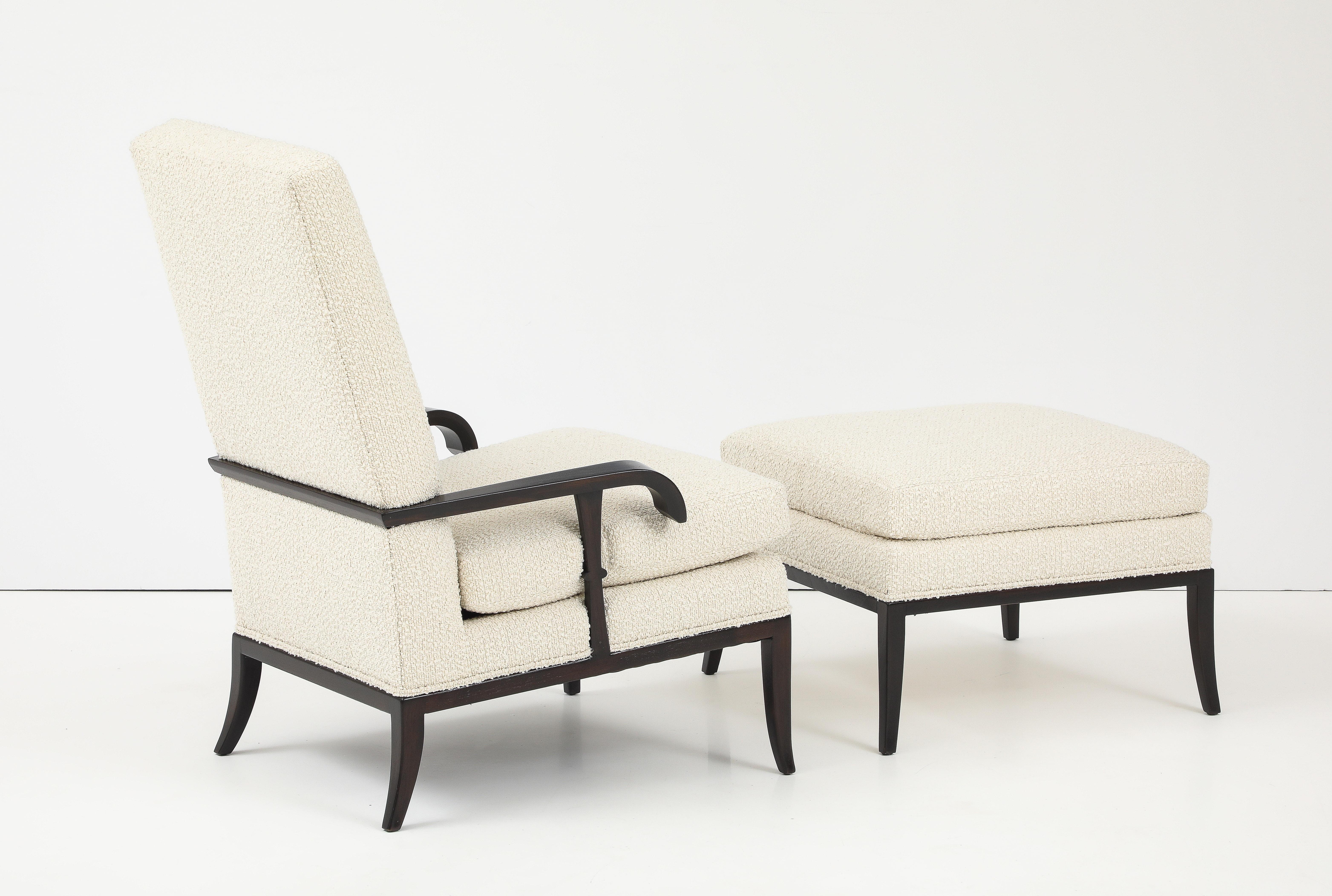 Tommi Parzinger Loungesessel mit Ottomane von Parzinger Originals im Angebot 8