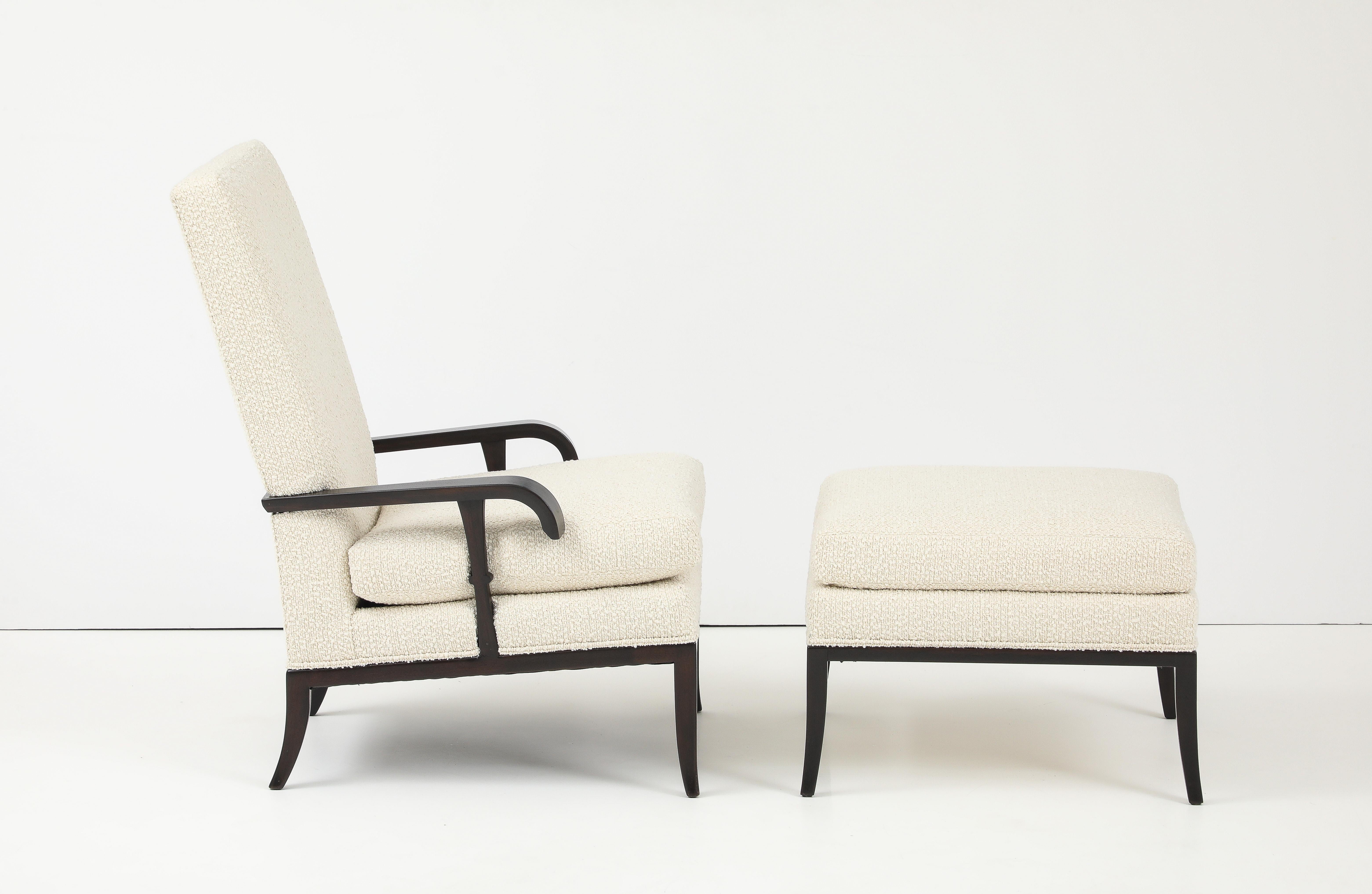 Tommi Parzinger Loungesessel mit Ottomane von Parzinger Originals im Angebot 9