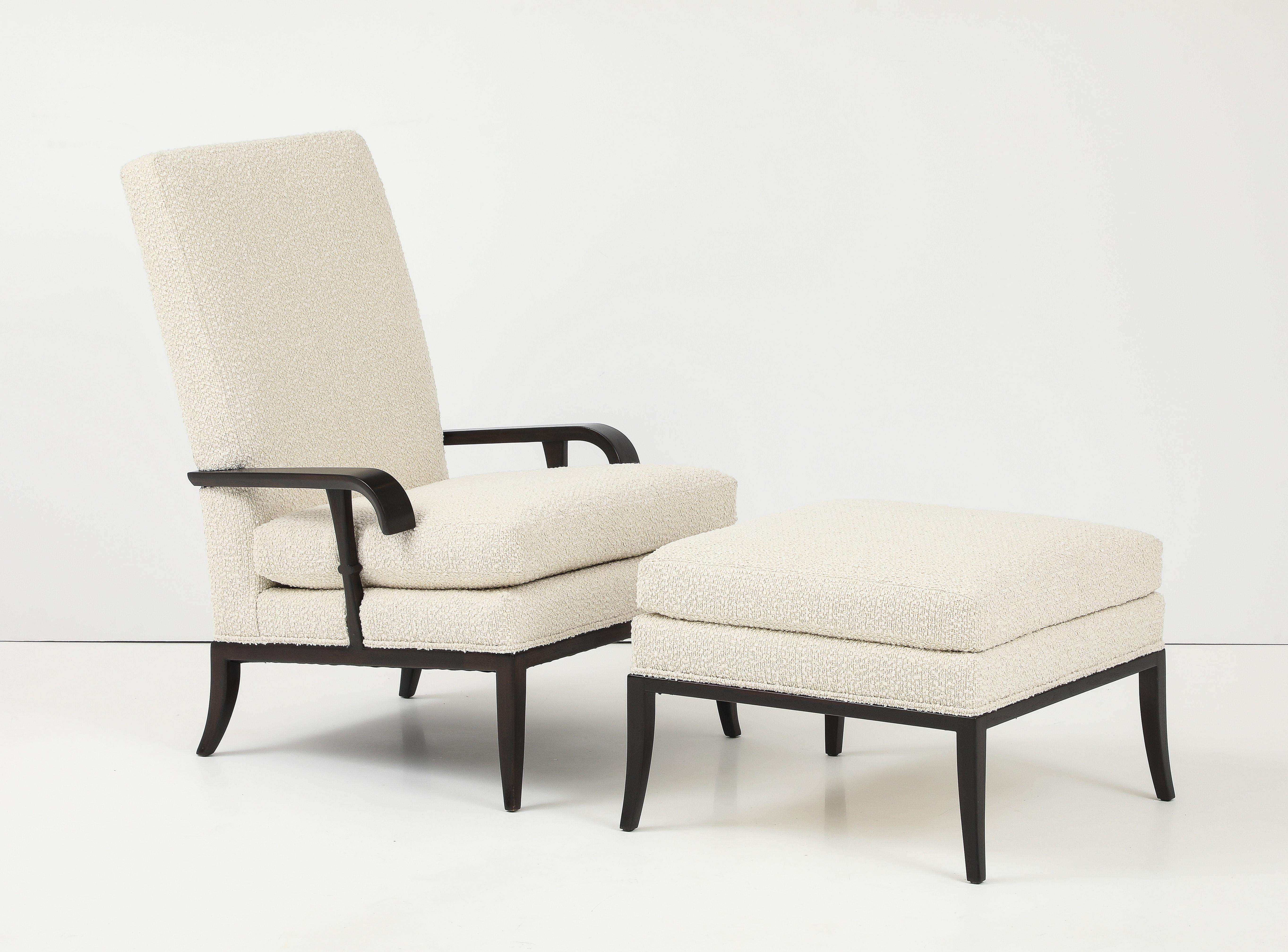 Tommi Parzinger Loungesessel mit Ottomane von Parzinger Originals im Angebot 10