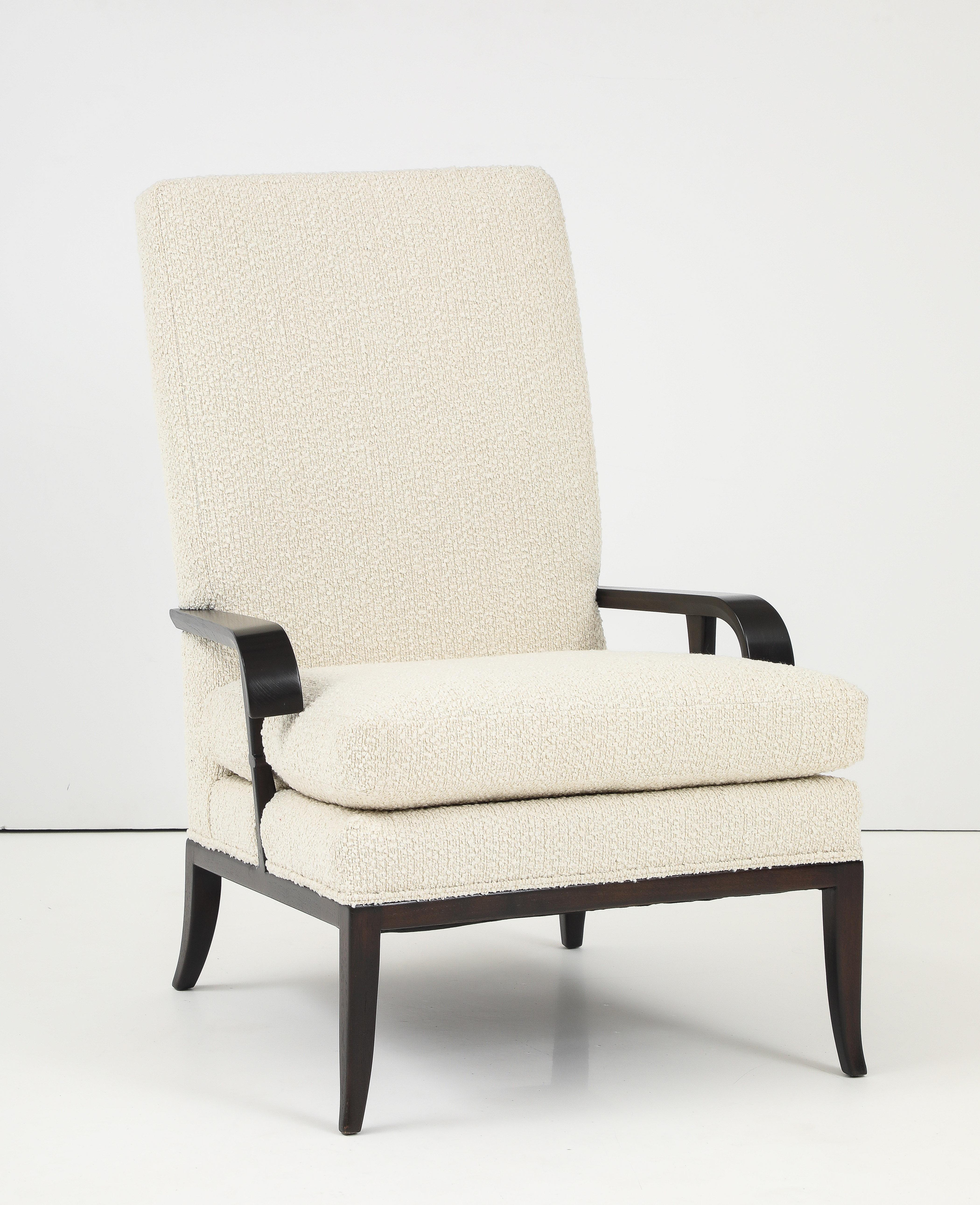 Tommi Parzinger Loungesessel mit Ottomane von Parzinger Originals (Moderne der Mitte des Jahrhunderts) im Angebot