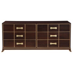 Tommi Parzinger Mid Century Mahagoni Kommode