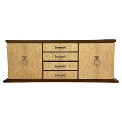Tommi Parzinger, Mid-Century Modern, Walnut, Burl, Rare Sideboard, USA, 1960s