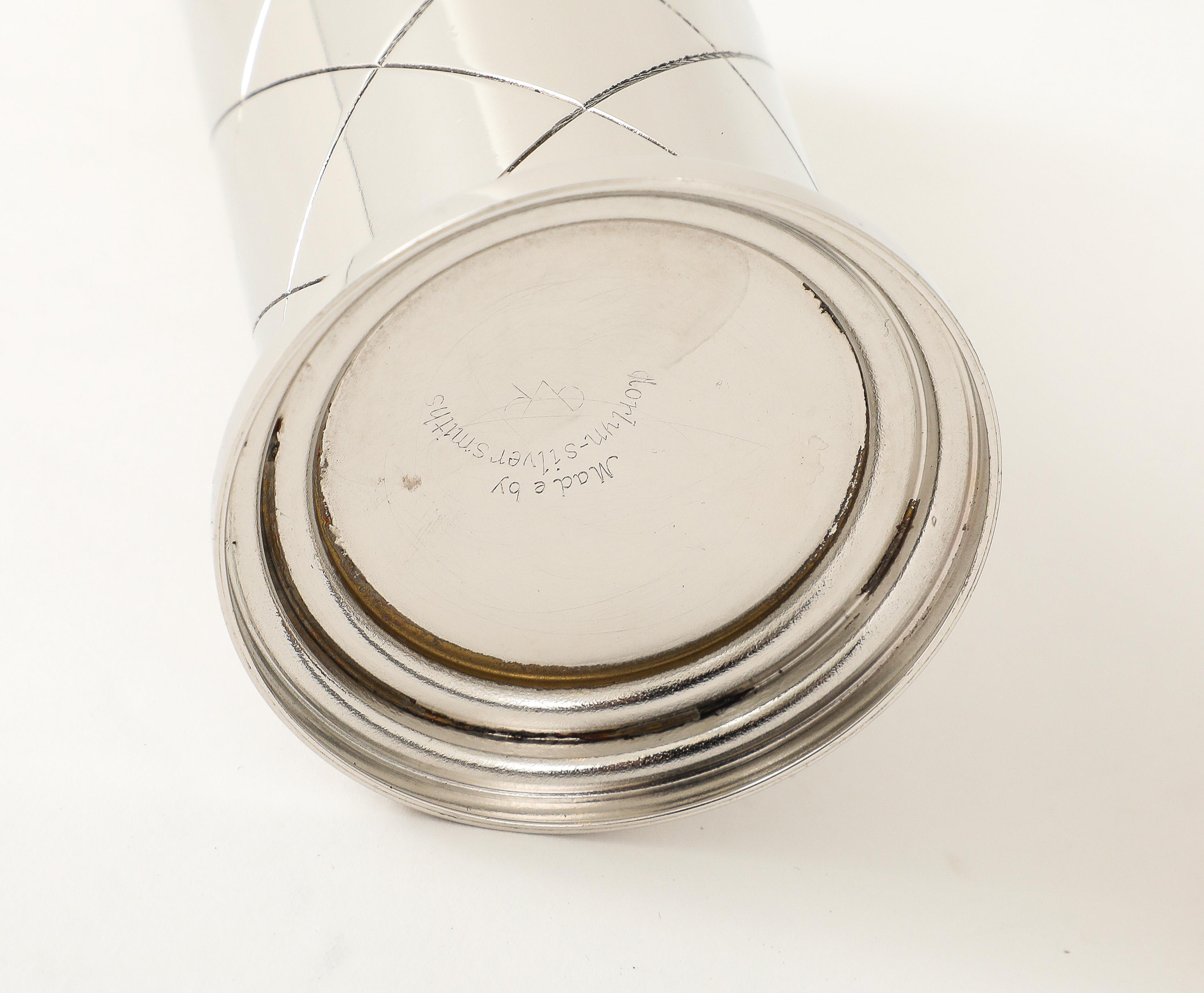 Tommi Parzinger Nickel Ash Tray, Lighter For Sale 6