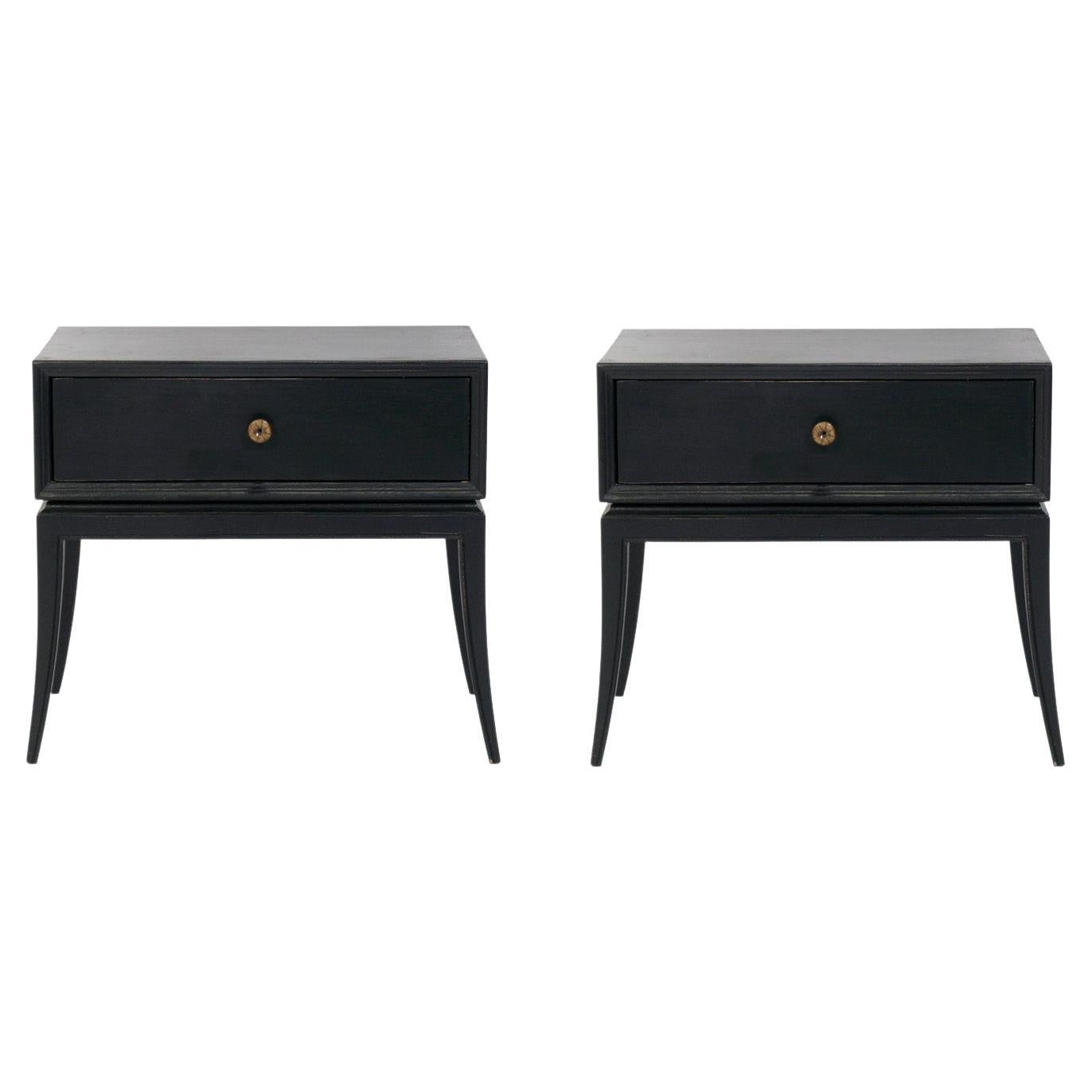 Tommi Parzinger Night Stands - Refinished in Your Color Choice