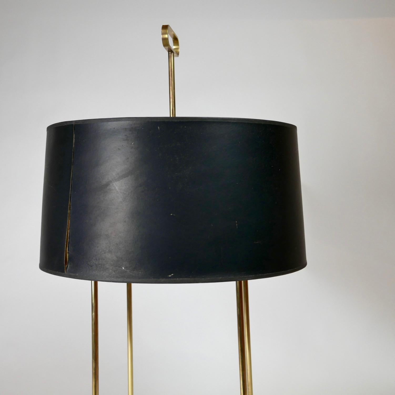 Tommi Parzinger Originals Model 19 Table Lamp in Brass with Original Shade 1