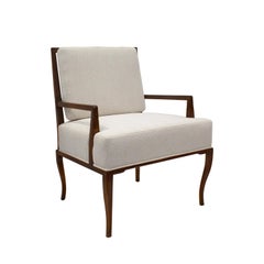 Tommi Parzinger Rare and Exquisite Pair of Lounge Chairs 1950s