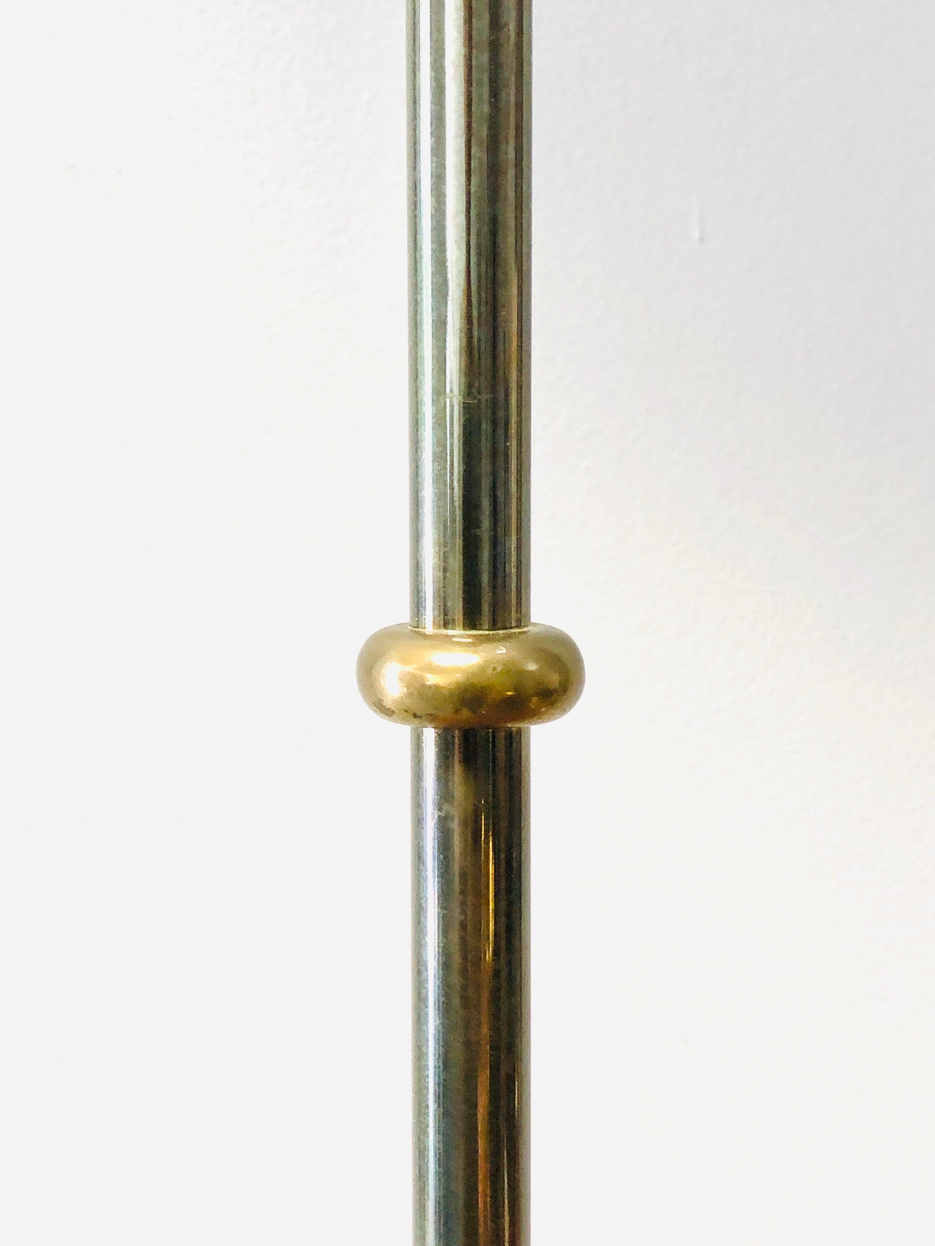 Mid-20th Century Tommi Parzinger Rare Bronze Floor Lamp with Iconic Finial For Sale