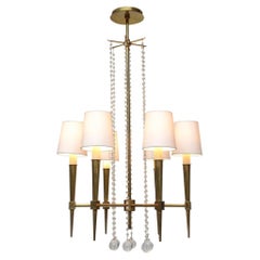 Tommi Parzinger Six-Arm Chandelier