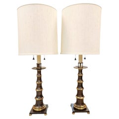 Tommi Parzinger Style Mid-Century Lamps