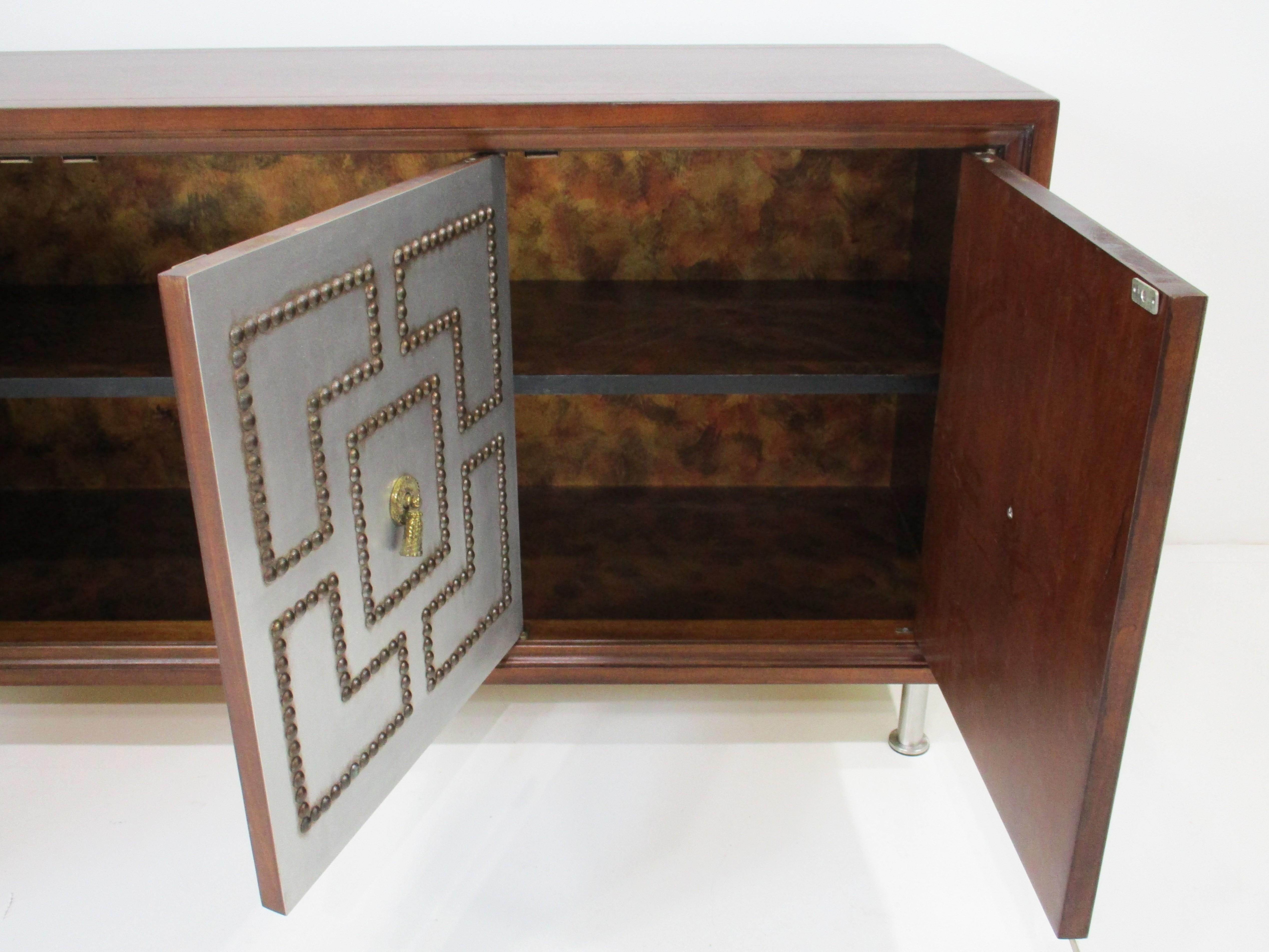Tommi Parzinger styled Credenza or Entertaiment Cabinet 1