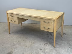 Scrivania Tommi Parzinger in frassino bianco