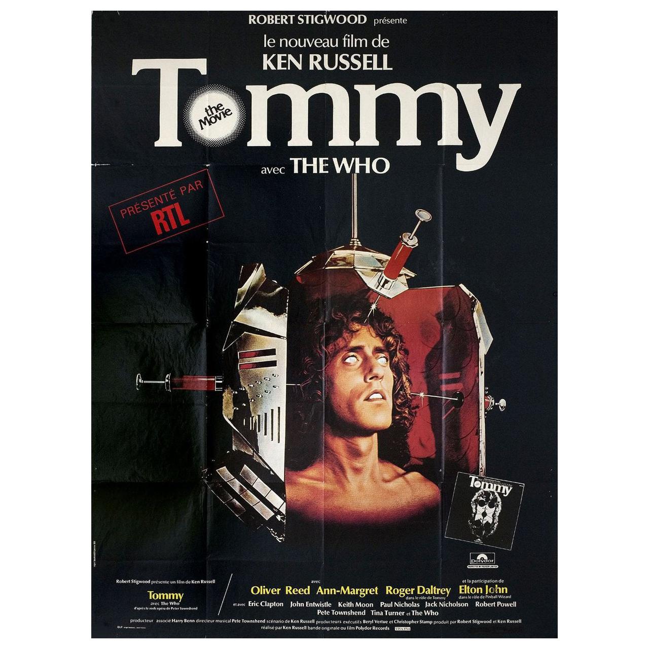 "Tommy" 1975 French Grande Film Poster