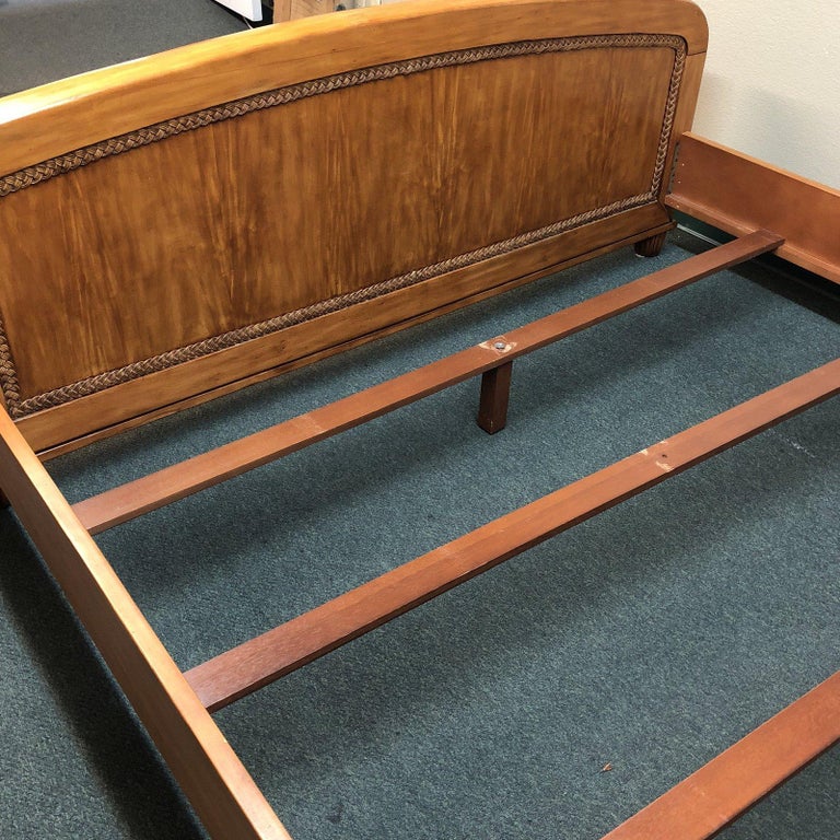 Tommy Bahama Home Caned Eastern King Bed Frame at 1stDibs