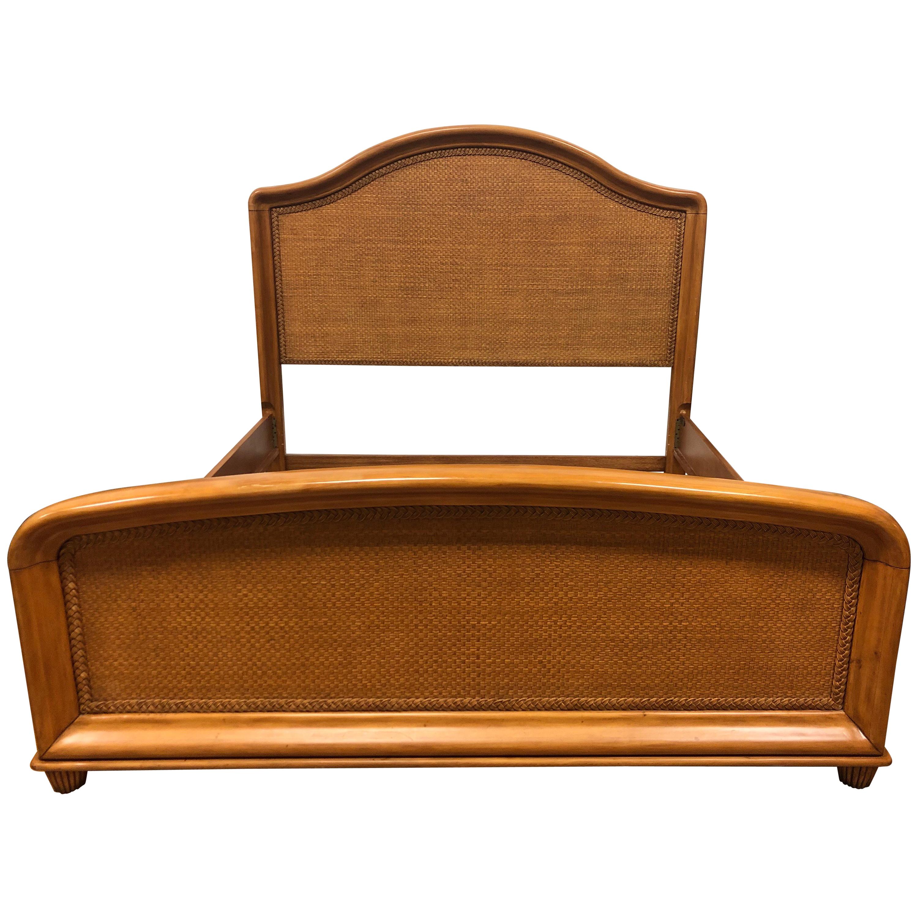 Tommy Bahama Home Caned Eastern King Bed Frame