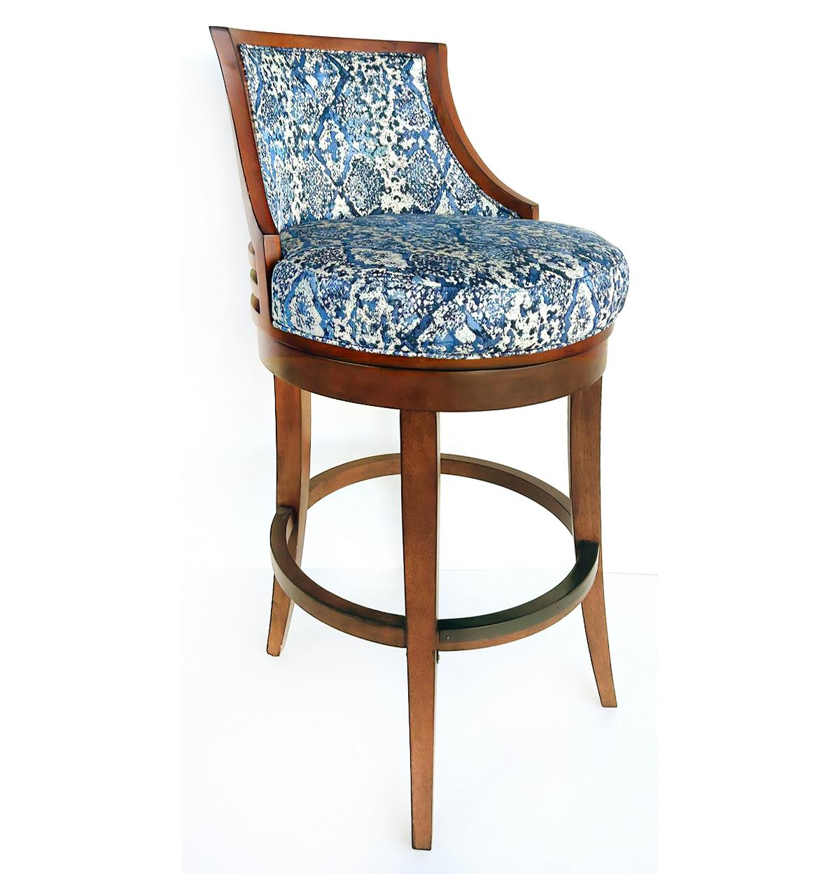 American Tommy Bahama Home Ocean Club Cabana Swivel Bar Stools- Set of 6