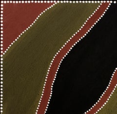 Speewah Camp Painting, Contemporary Abstract, Canvas, 2000-2009