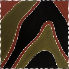 Speewah Camp Painting, Contemporary Abstract, Canvas, 2000-2009