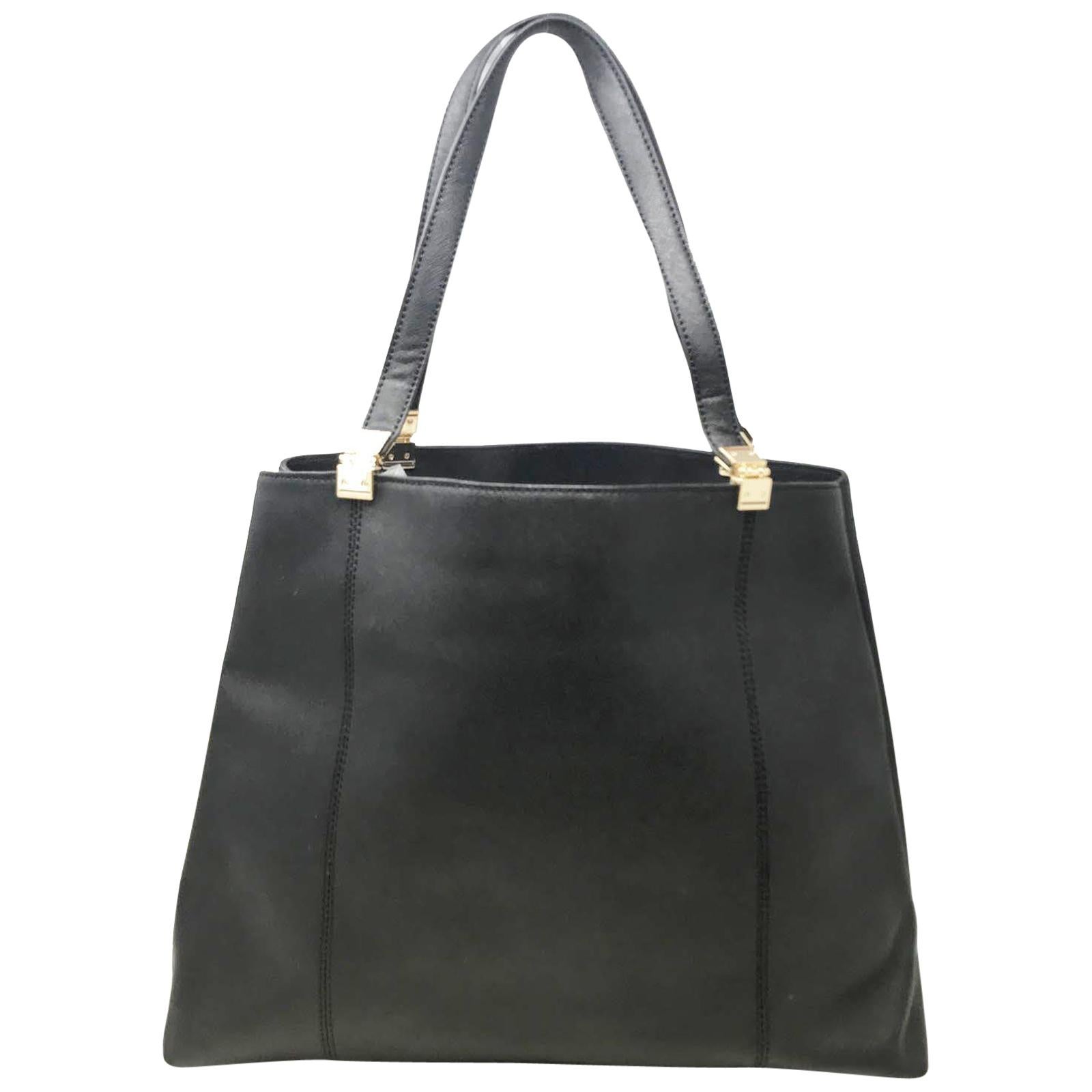 Tommy Hilfiger Black Large Shoulder Women's Bag