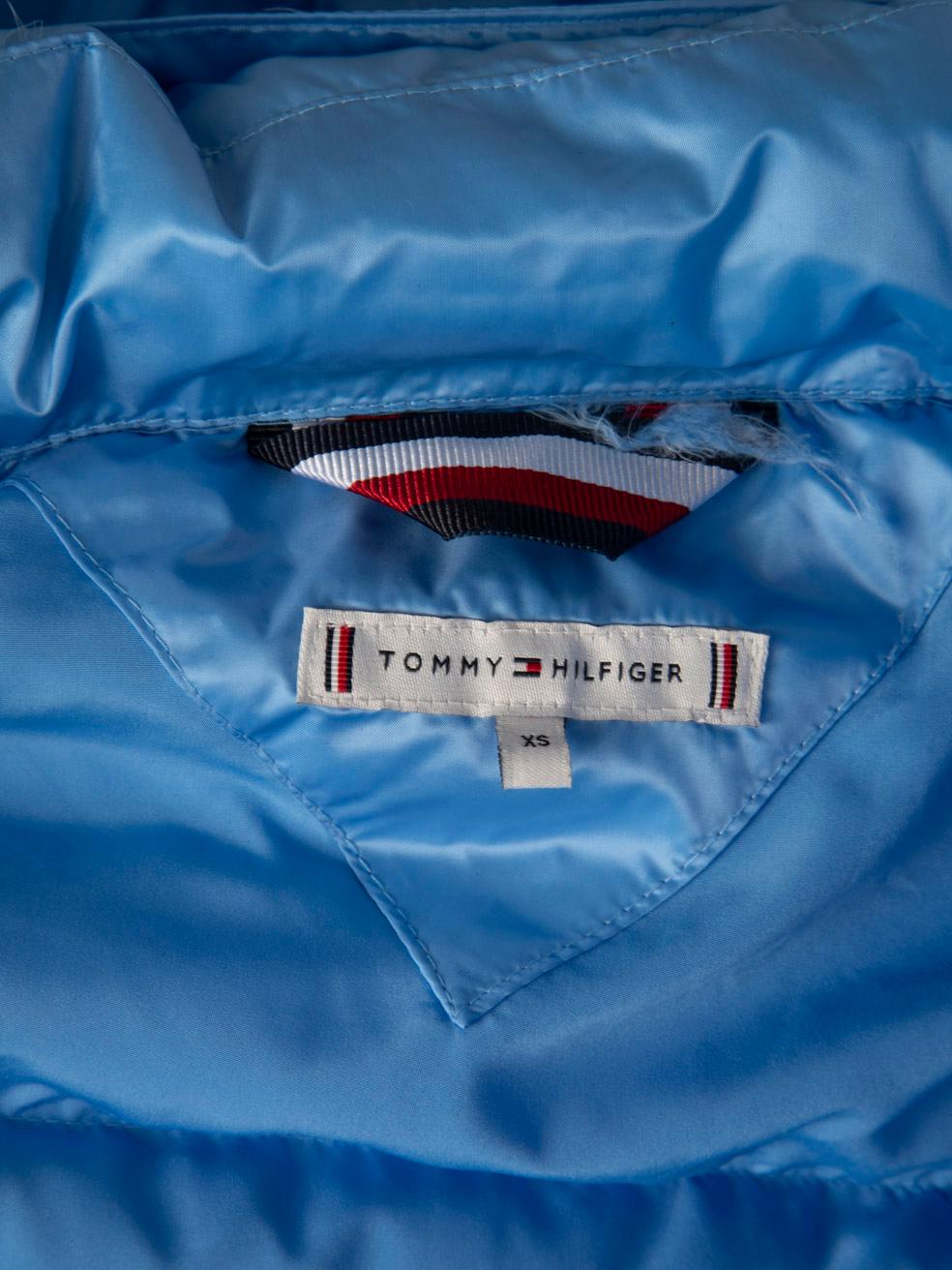 Tommy Hilfiger Blue Down Filled Jacket Size XS For Sale 1