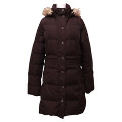Tommy Hilfiger Brown Long Puffer Coat - XL