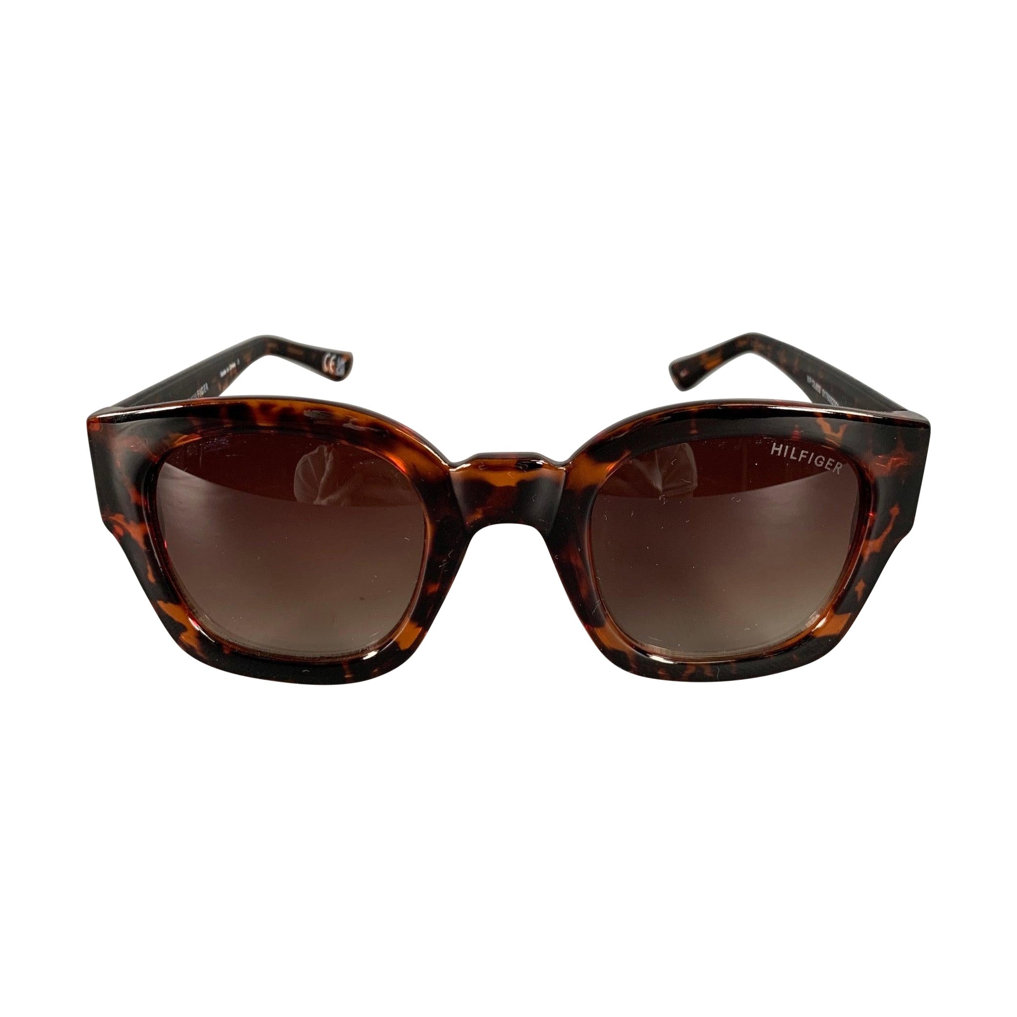 Lunettes de soleil TOMMY HILFIGER Brown Tortoise en vente