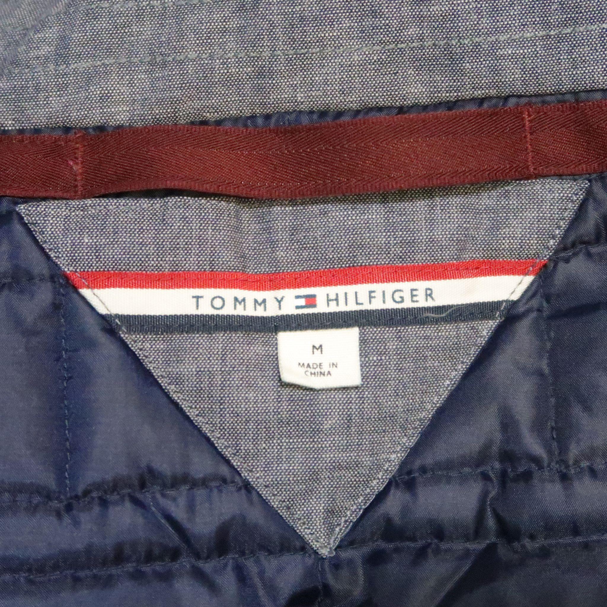 TOMMY HILFIGER M Blue Cotton / Linen Jacket 5