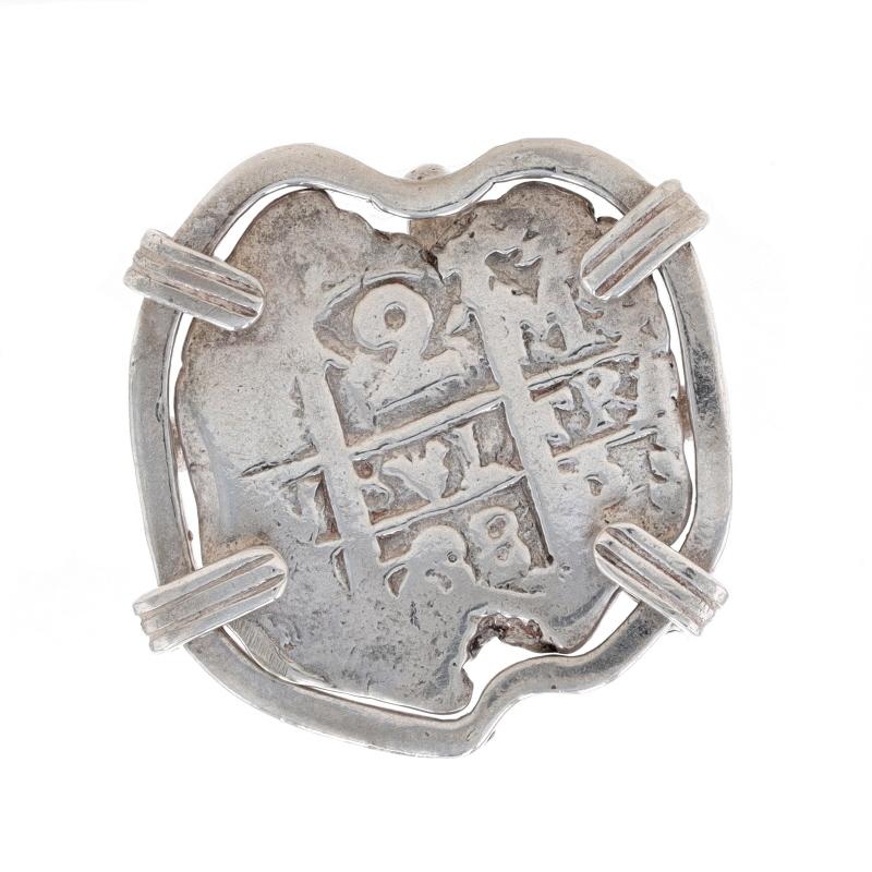 Tommy J Armada Bracelet jonc en or jaune 14 carats avec pièce de monnaie « Shipwreck Coin » de 6 3/4
