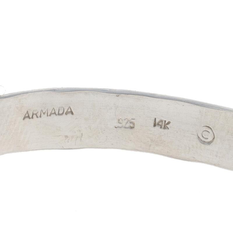 Tommy J Armada Shipwreck Coin Bangle Bracelet 6 3/4