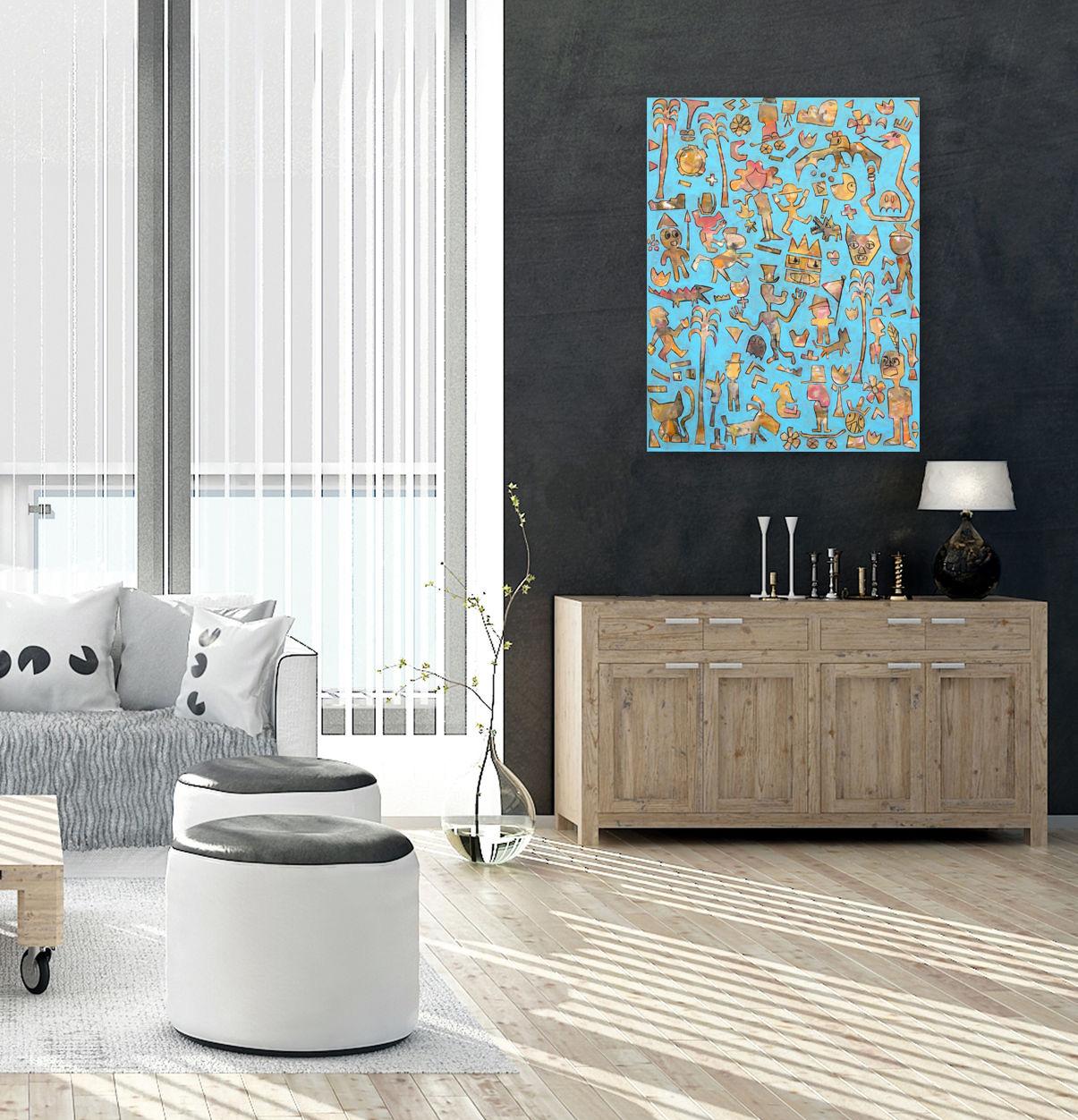 Un giorno allegro - Painting di Tommy Lennartsson