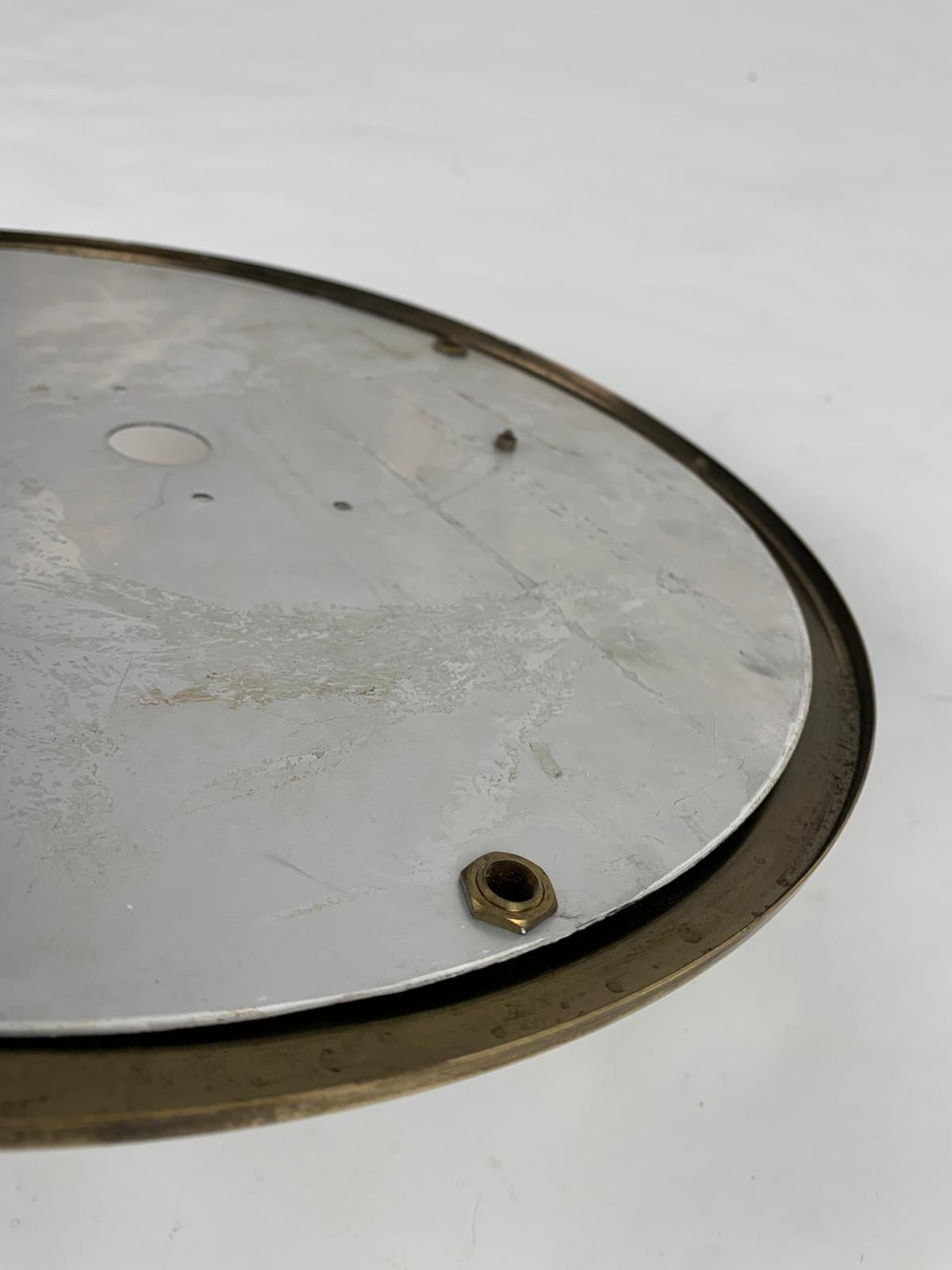 Brass Tommy LSP6 brass ceiling lamp by Luigi Caccia Dominioni for Azucena, 1965 For Sale