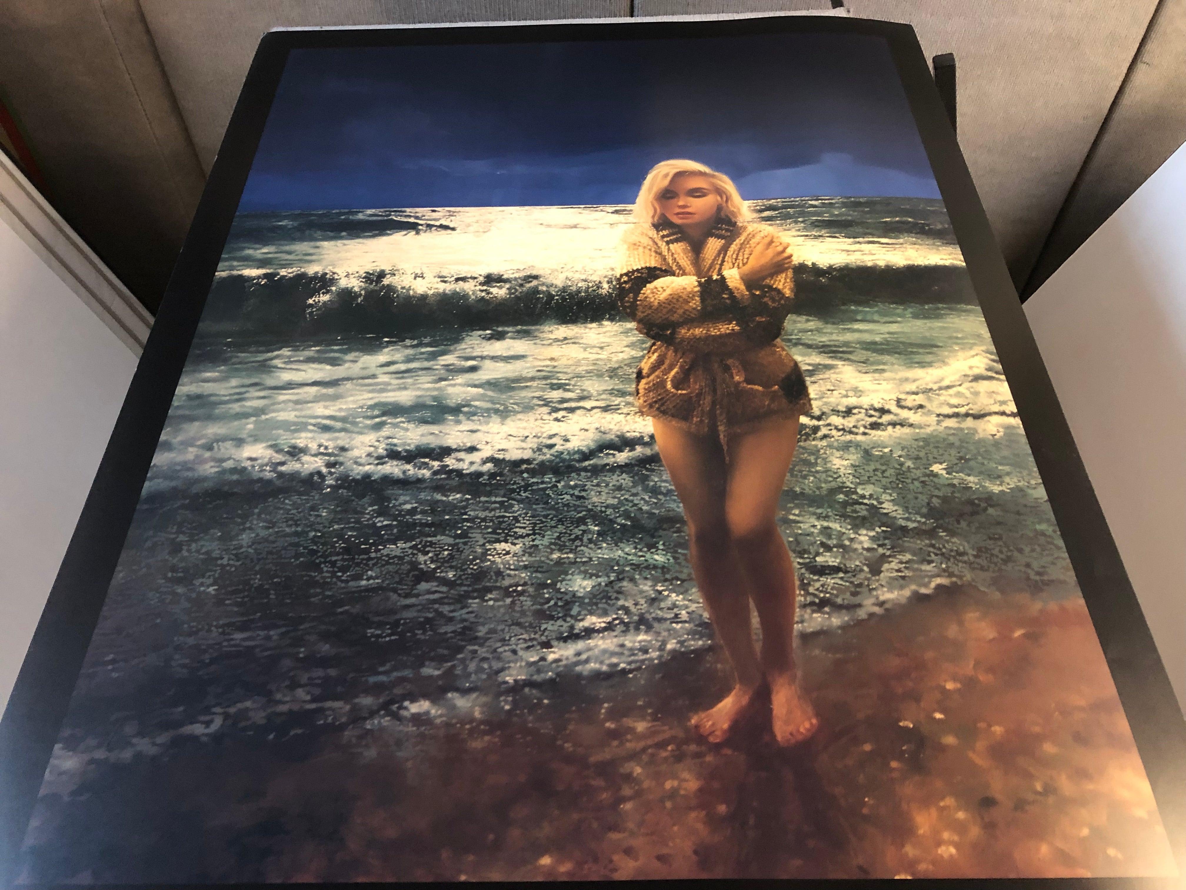 1989 Tommy Merryfield 'Marilyn Monroe-Malibu Beach' Vintage For Sale 9