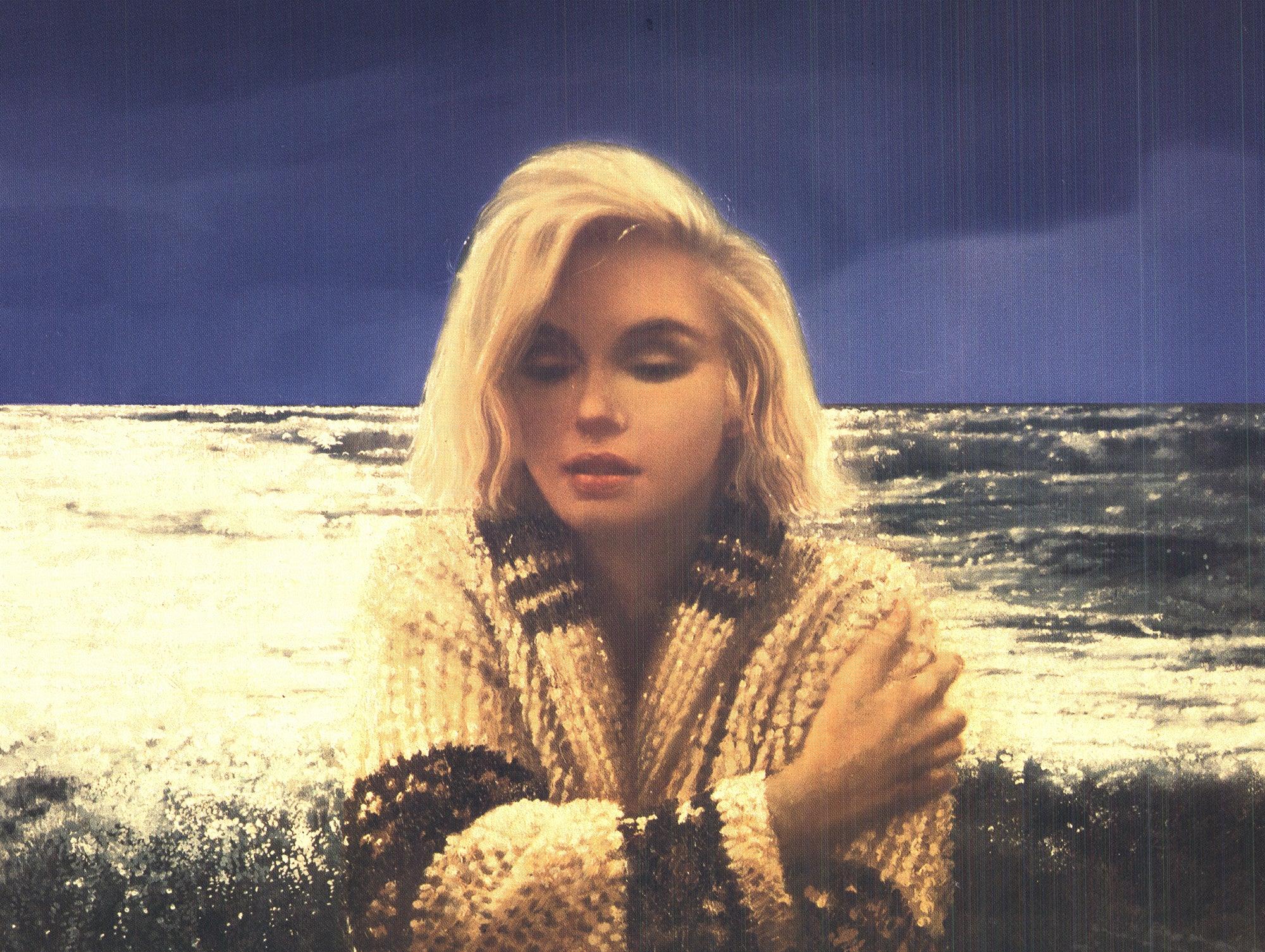 1989 Tommy Merryfield 'Marilyn Monroe-Malibu Beach' Vintage For Sale 5