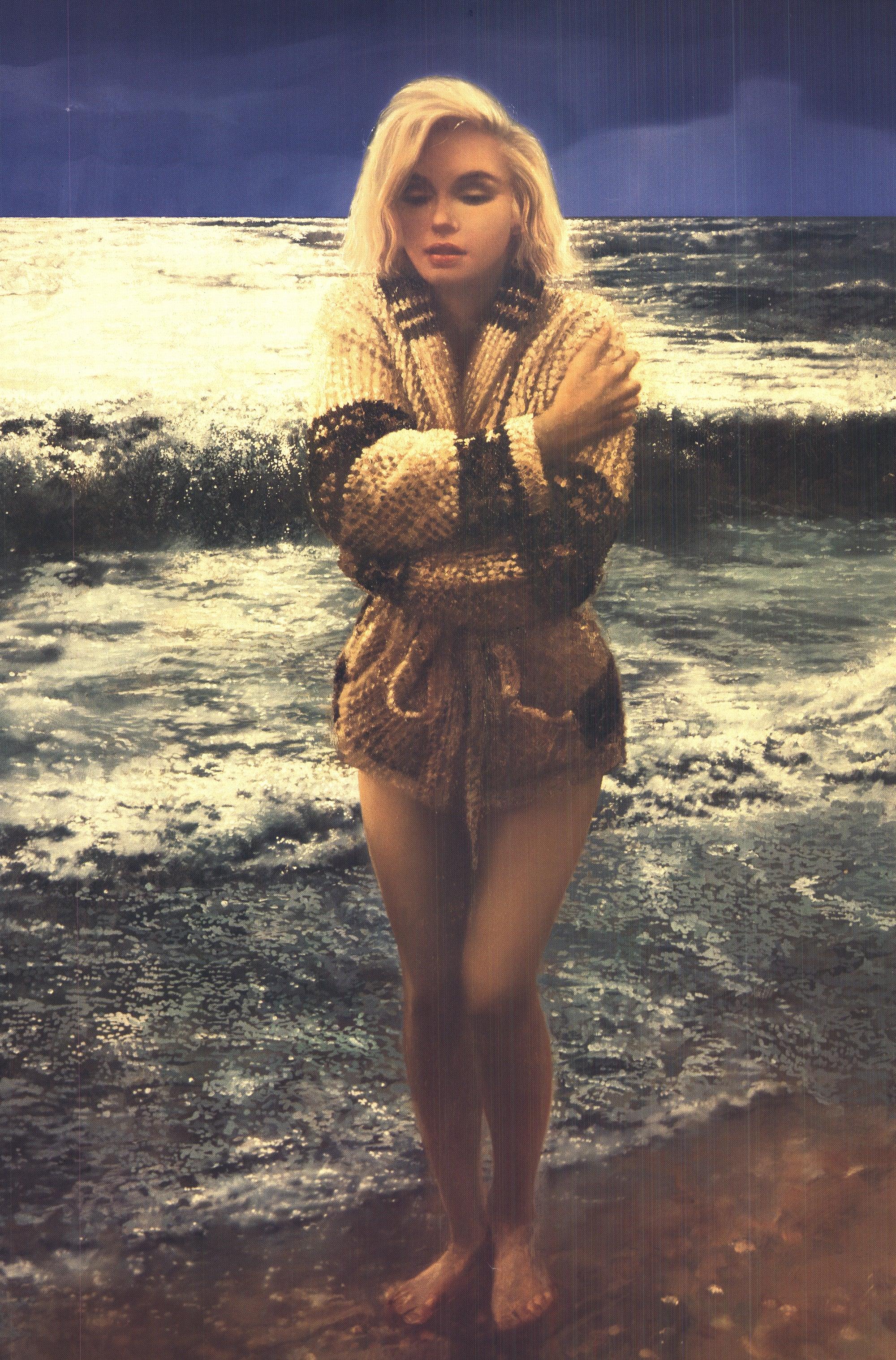 1989 Tommy Merryfield 'Marilyn Monroe-Malibu Beach' Vintage For Sale 6