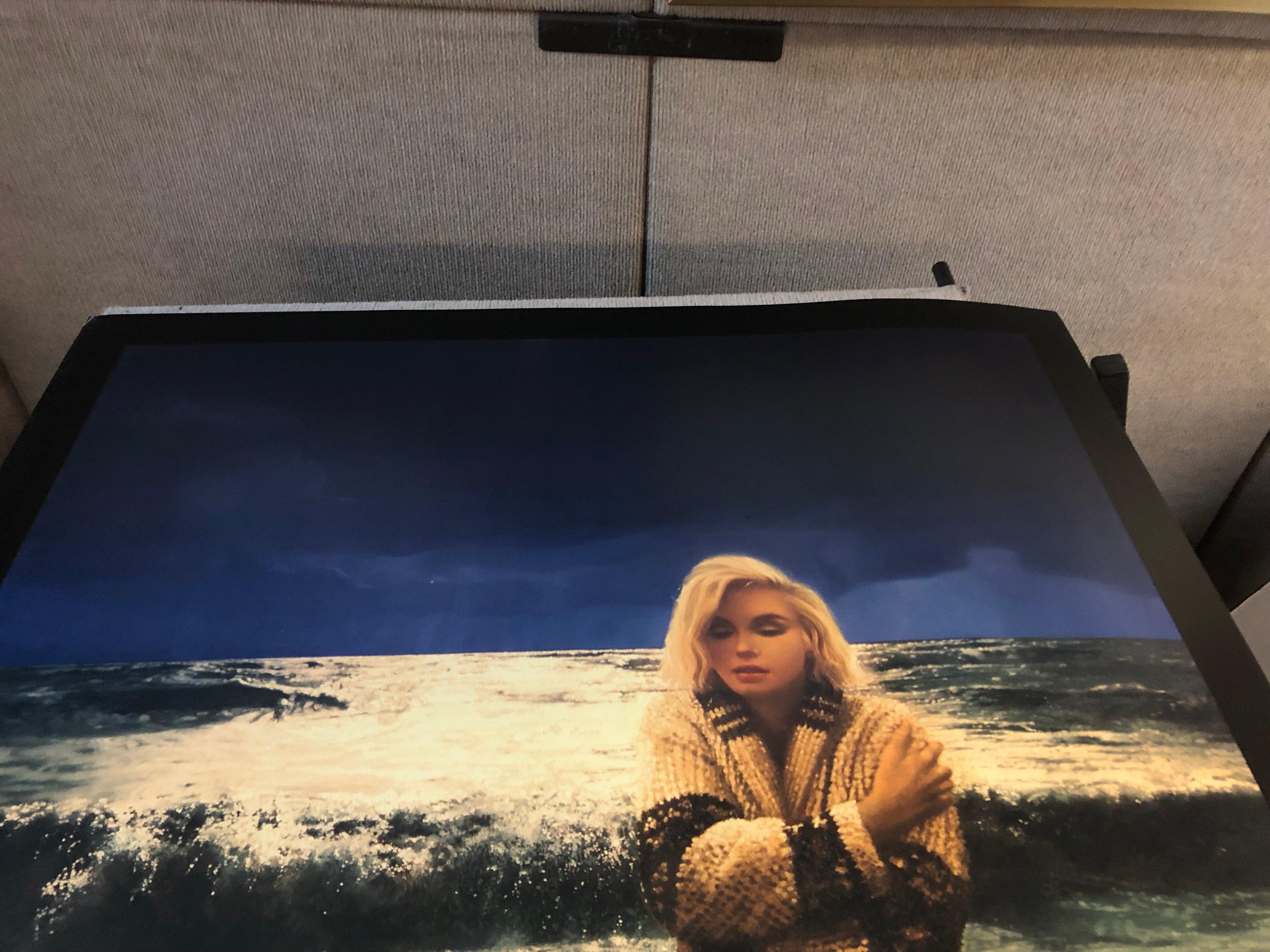 1989 Tommy Merryfield 'Marilyn Monroe-Malibu Beach' Vintage For Sale 8