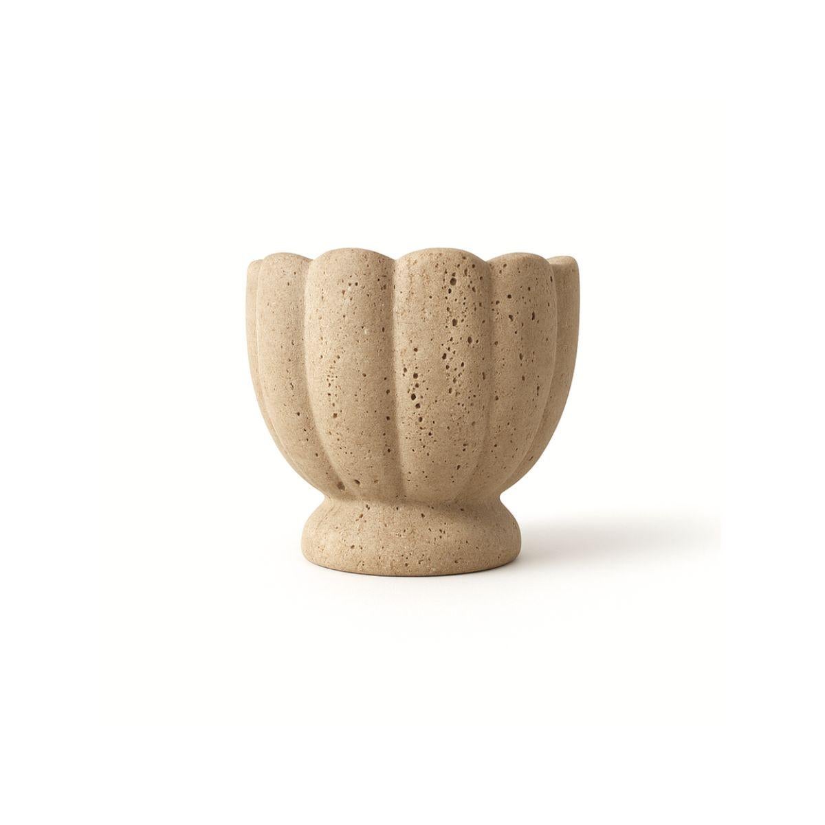 Designed with little ones — and their sweetest keepsakes — in mind, this timeless bowl is carved from solid natural travertine, offering a beautiful blend of style and function for the nursery and beyond. Originally imagined as a refined way to