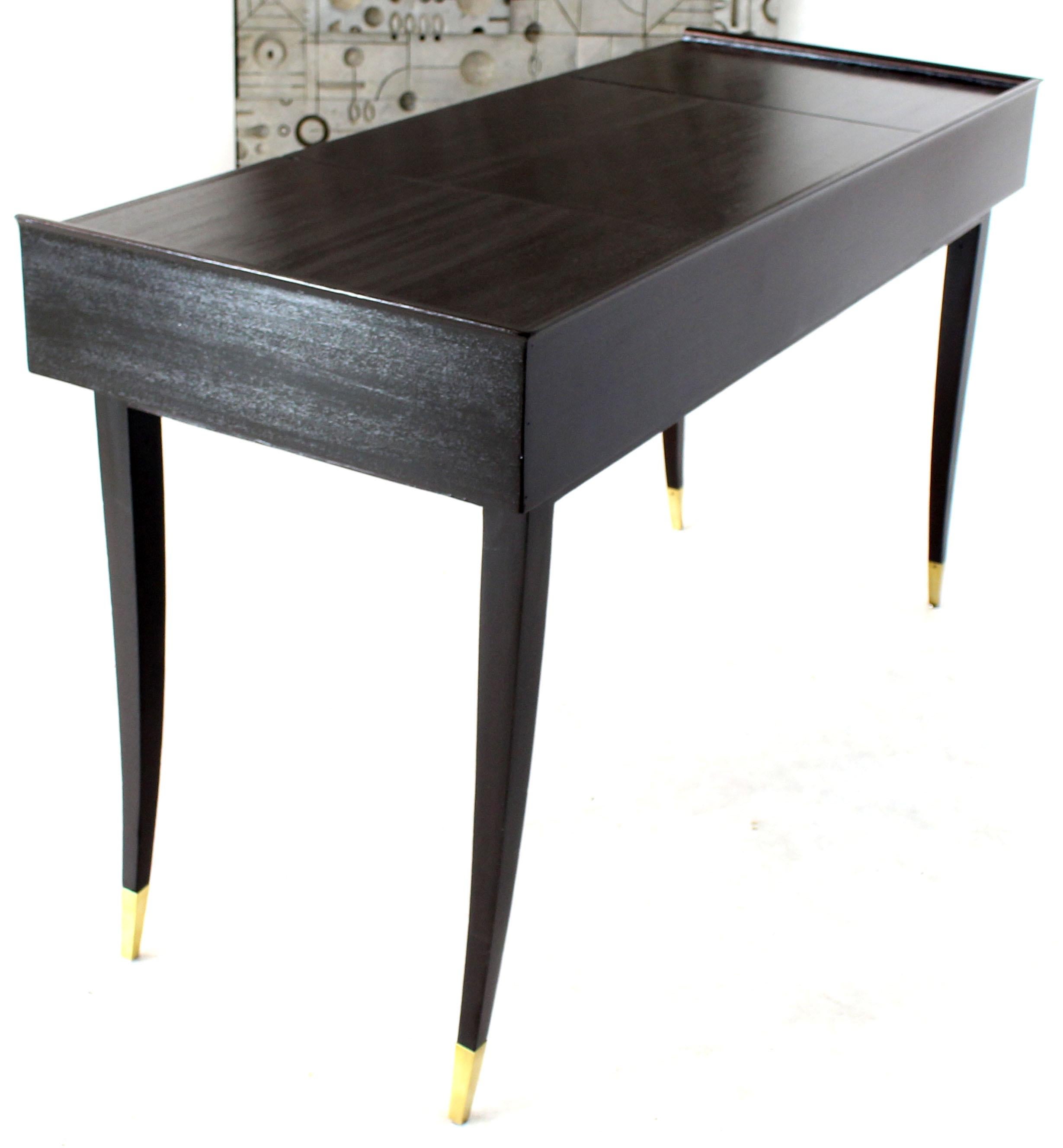 Tommy Parzinger Charak Modern Small Desk Writing Table Console 5
