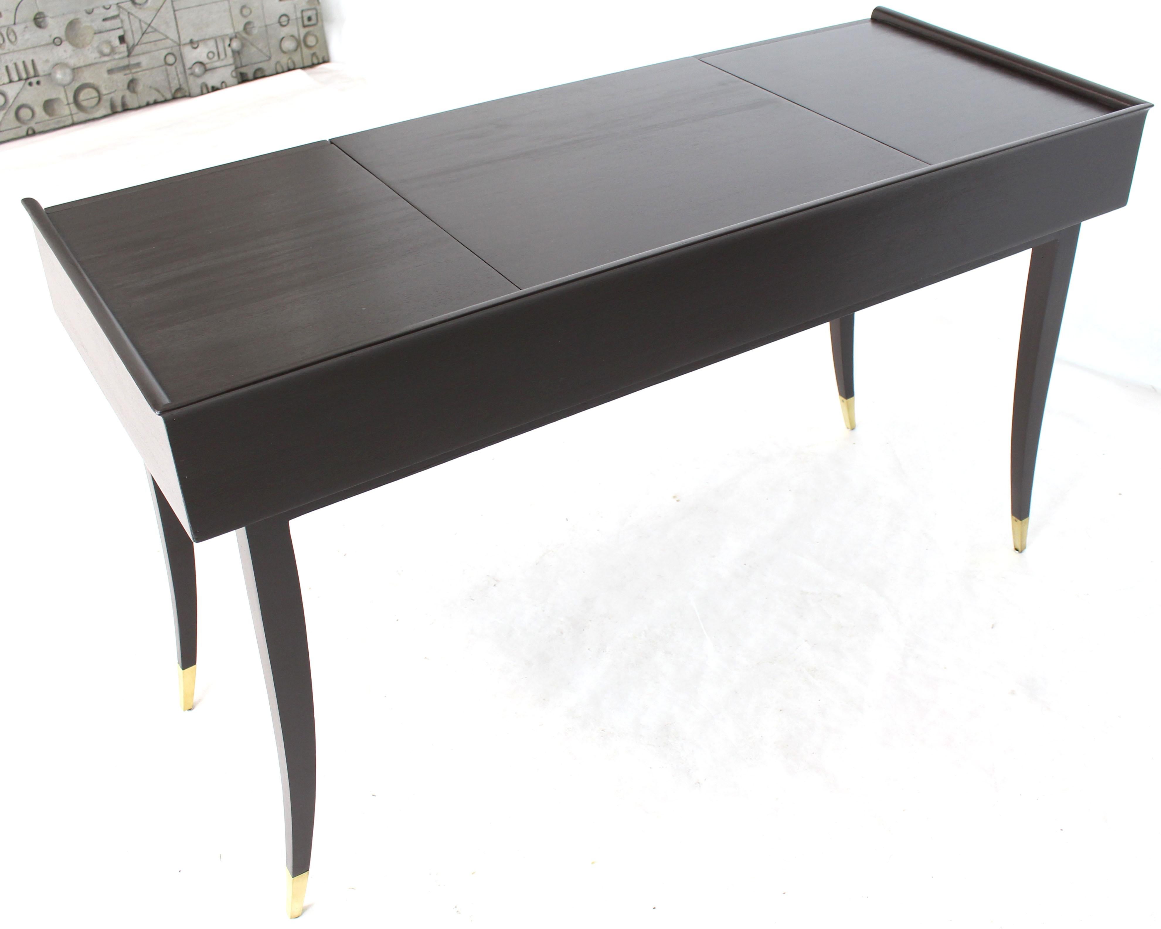 Tommy Parzinger Charak Modern Small Desk Writing Table Console 6