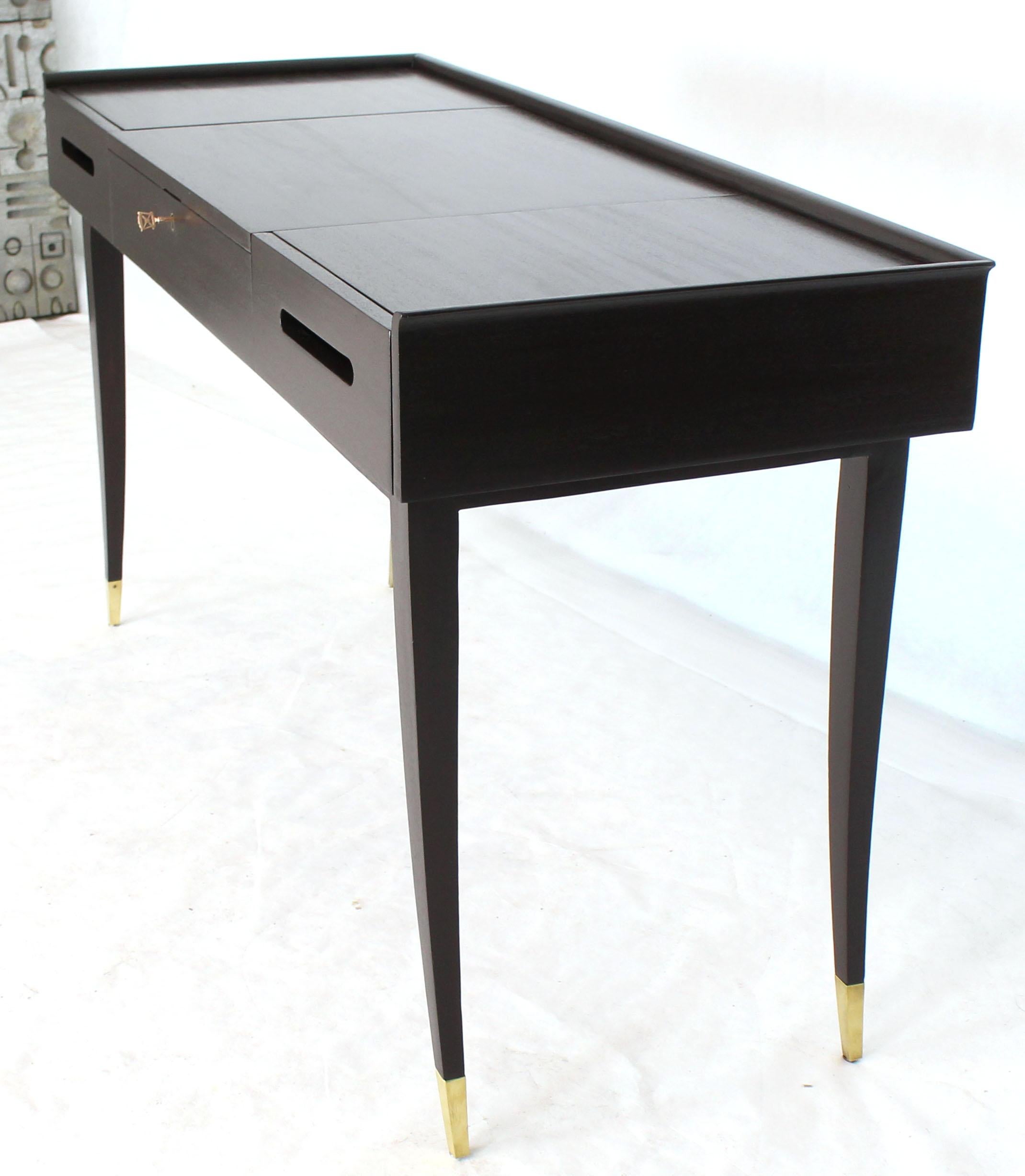 Tommy Parzinger Charak Modern Small Desk Writing Table Console 1
