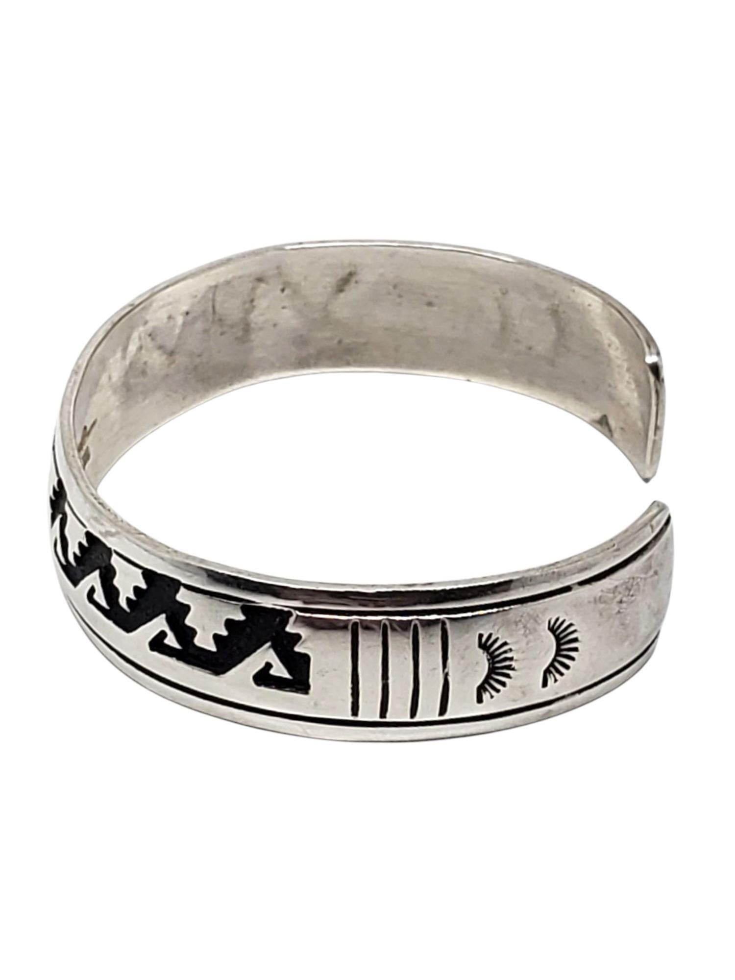 Donna Tommy Singer Bracciale in argento sterling con nativi americani #21529 in vendita