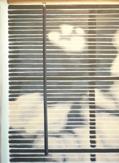 "Houston Apartment #5" Contemporary Neutral Toned Interior Still Life Painting