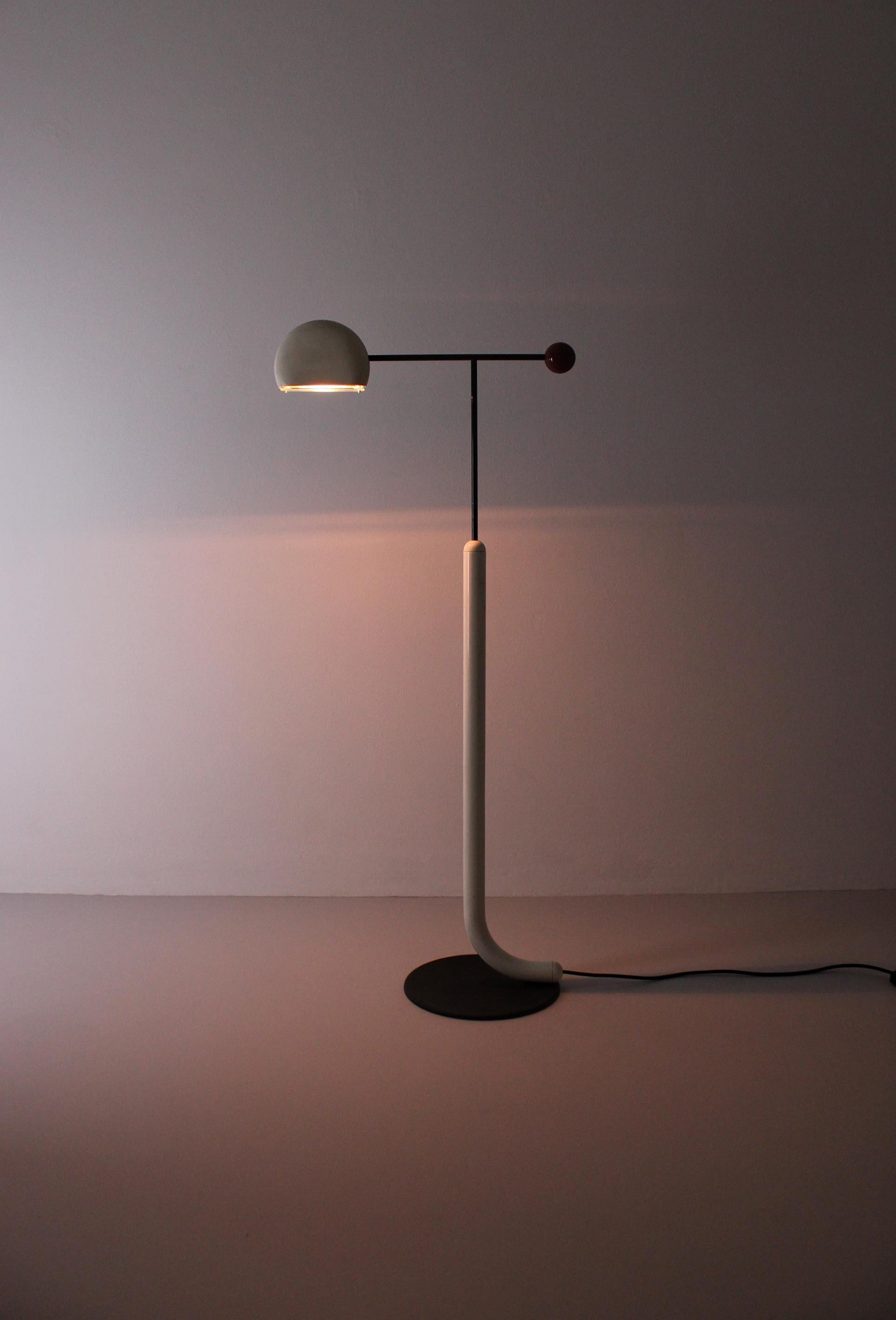 Post-Modern Tomo floor lamp by Kita Toshiyuki for Luci, 1984